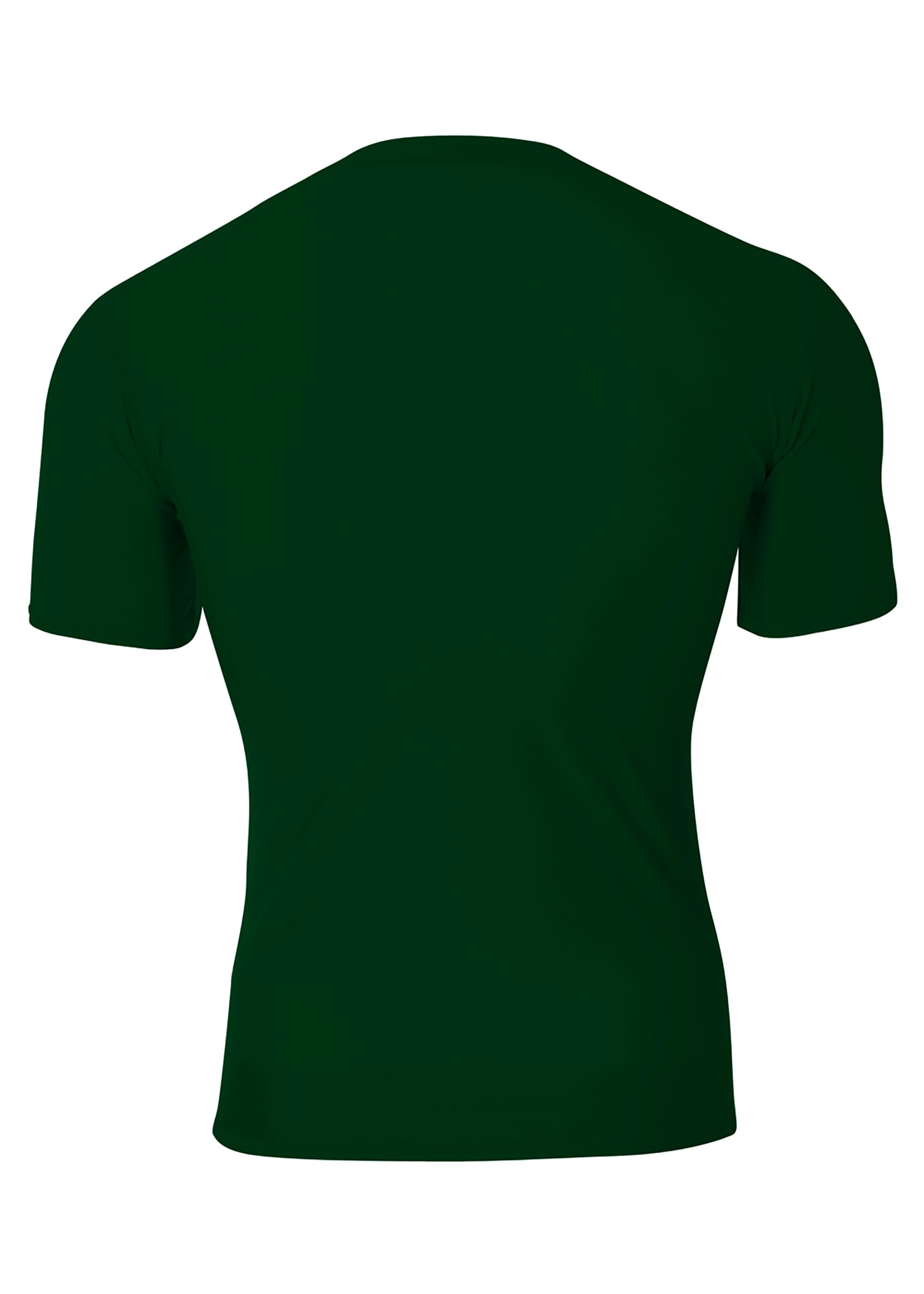 A4 Short Sleeve Compression Crew - FOREST - back