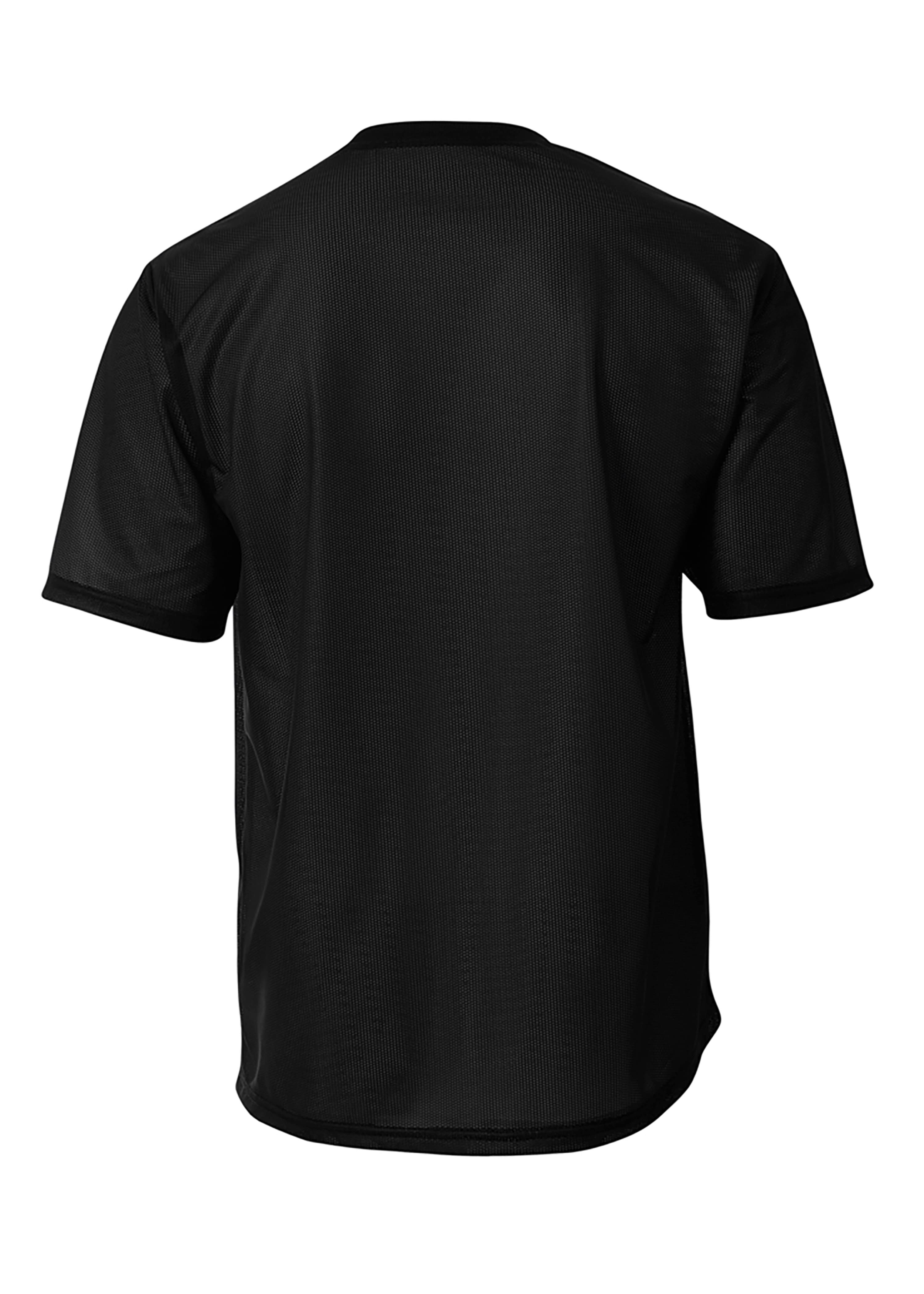 A4 Match Reversible Jersey - BLACK/WHITE - back
