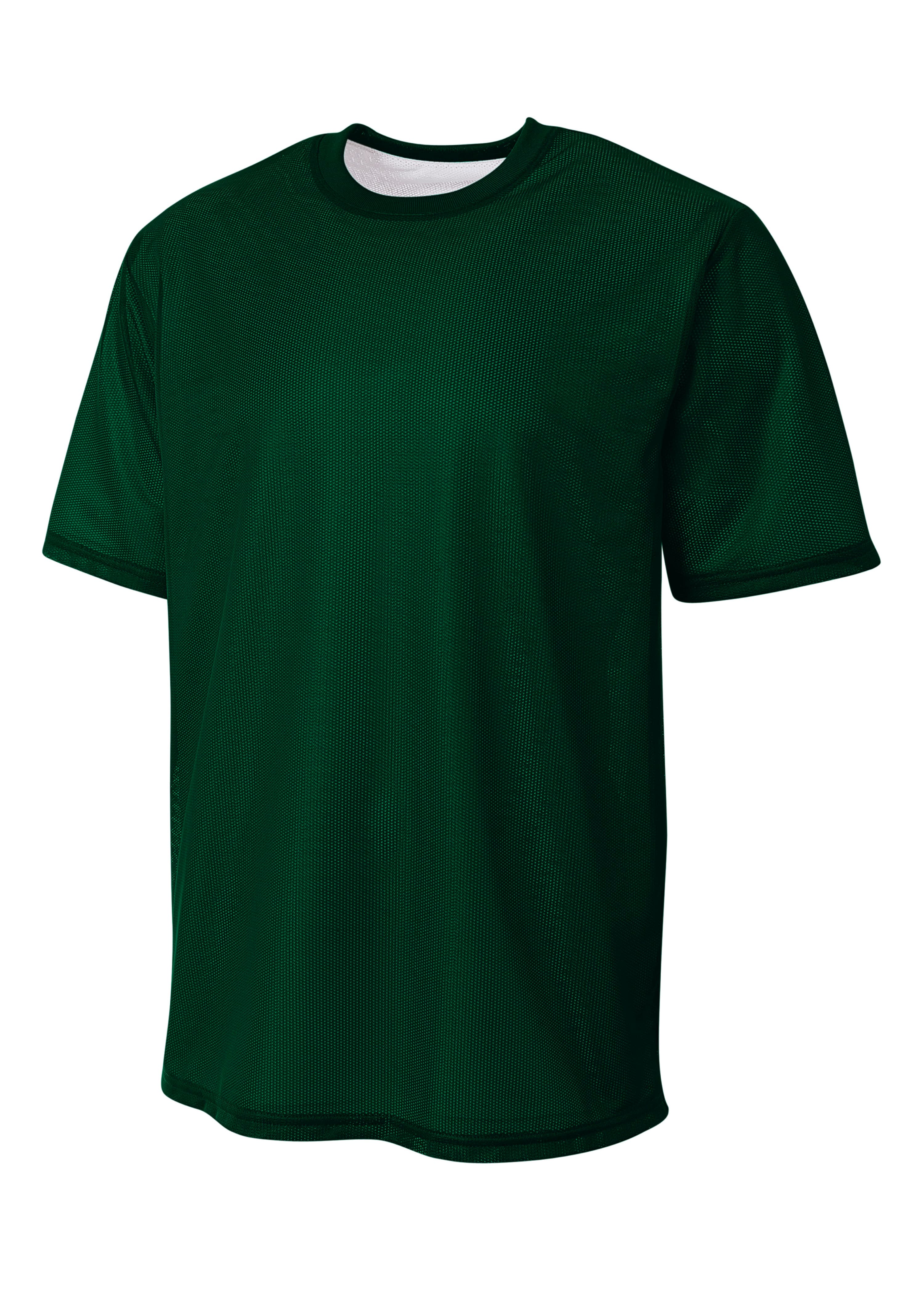 A4 Match Reversible Jersey - FOREST/WHITE - front