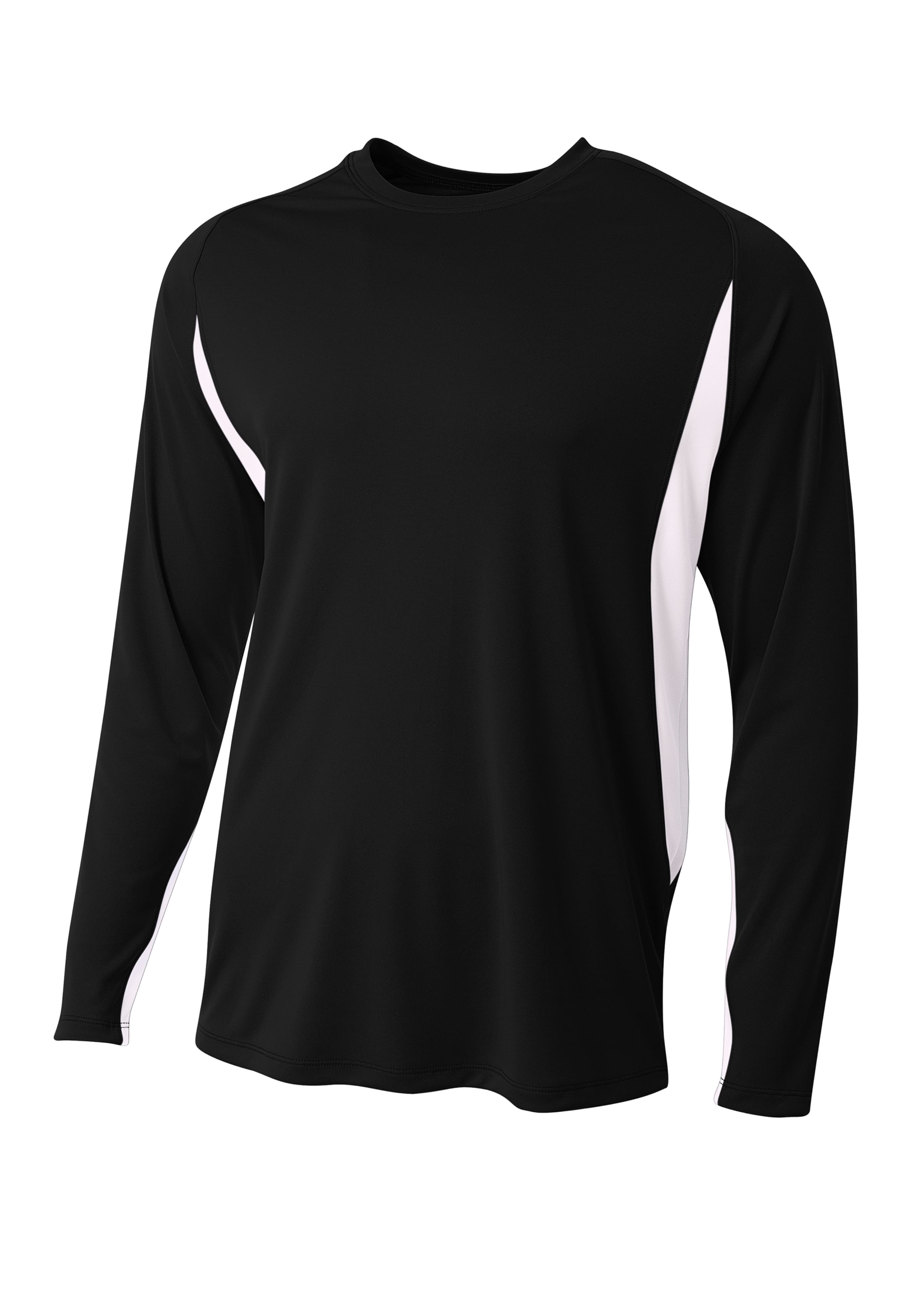 A4 Long Sleeve Color Block Tee