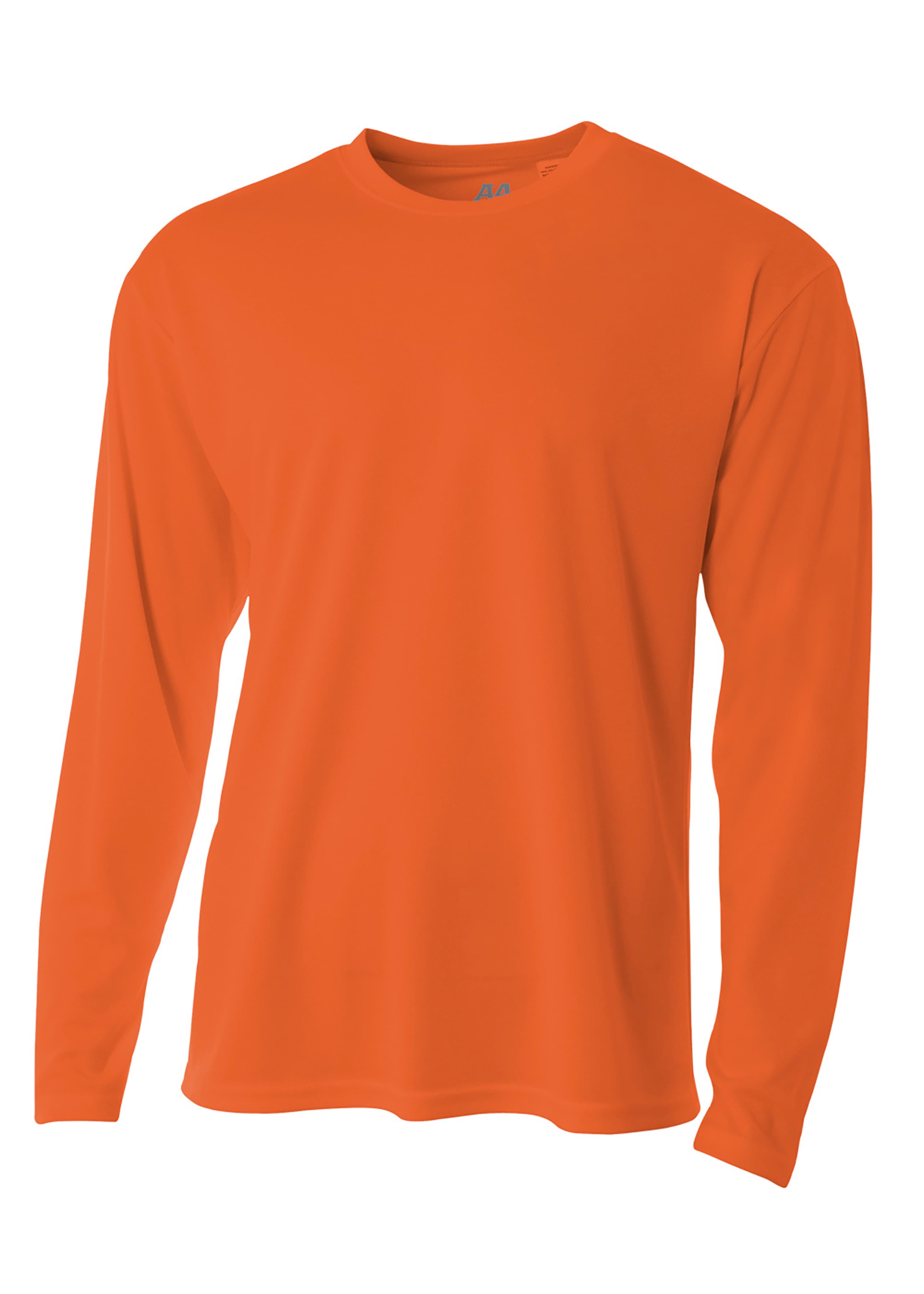 A4 Long Sleeve Birds-Eye Mesh Crew