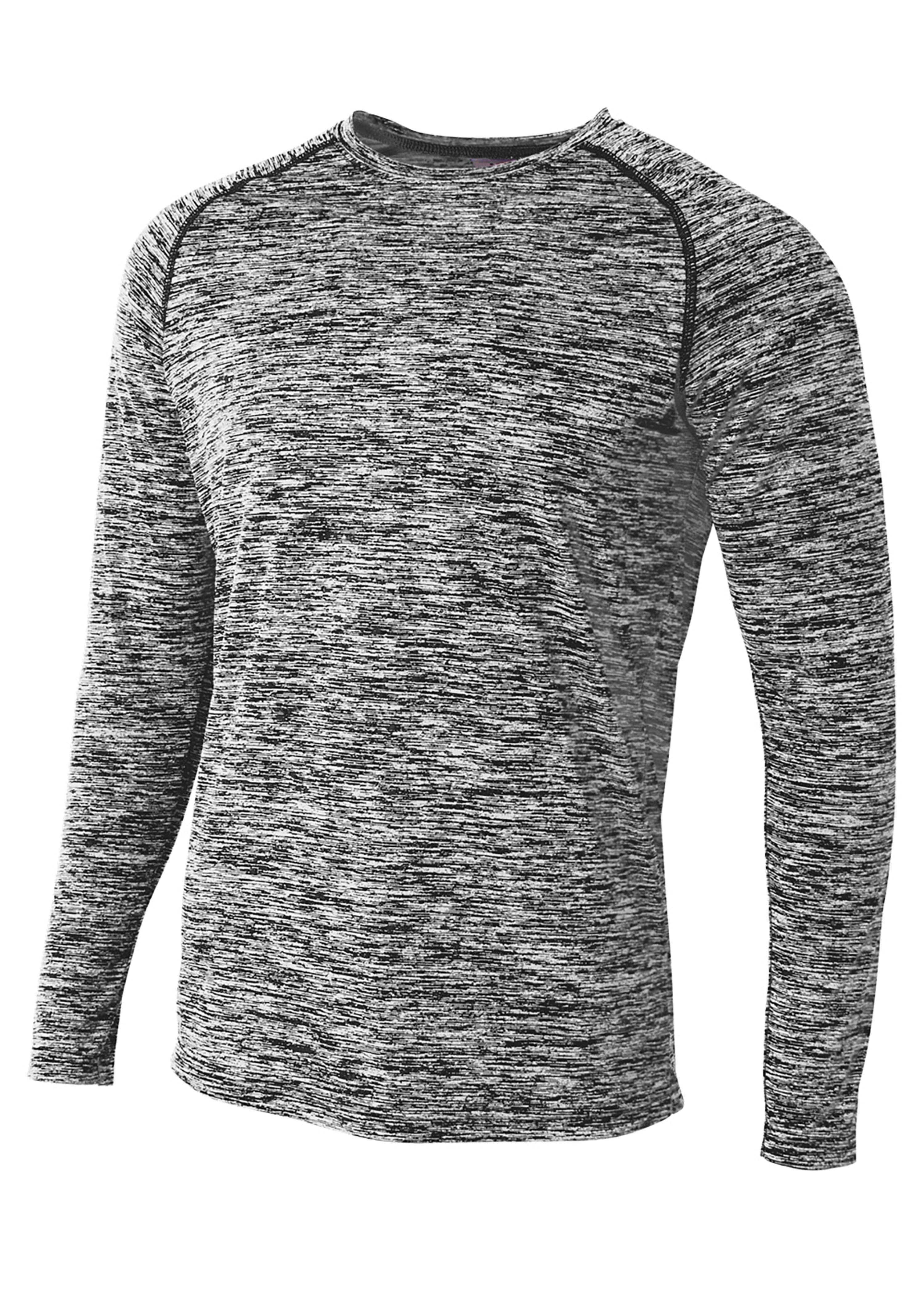 A4 Long Sleeve Raglan Space Dye