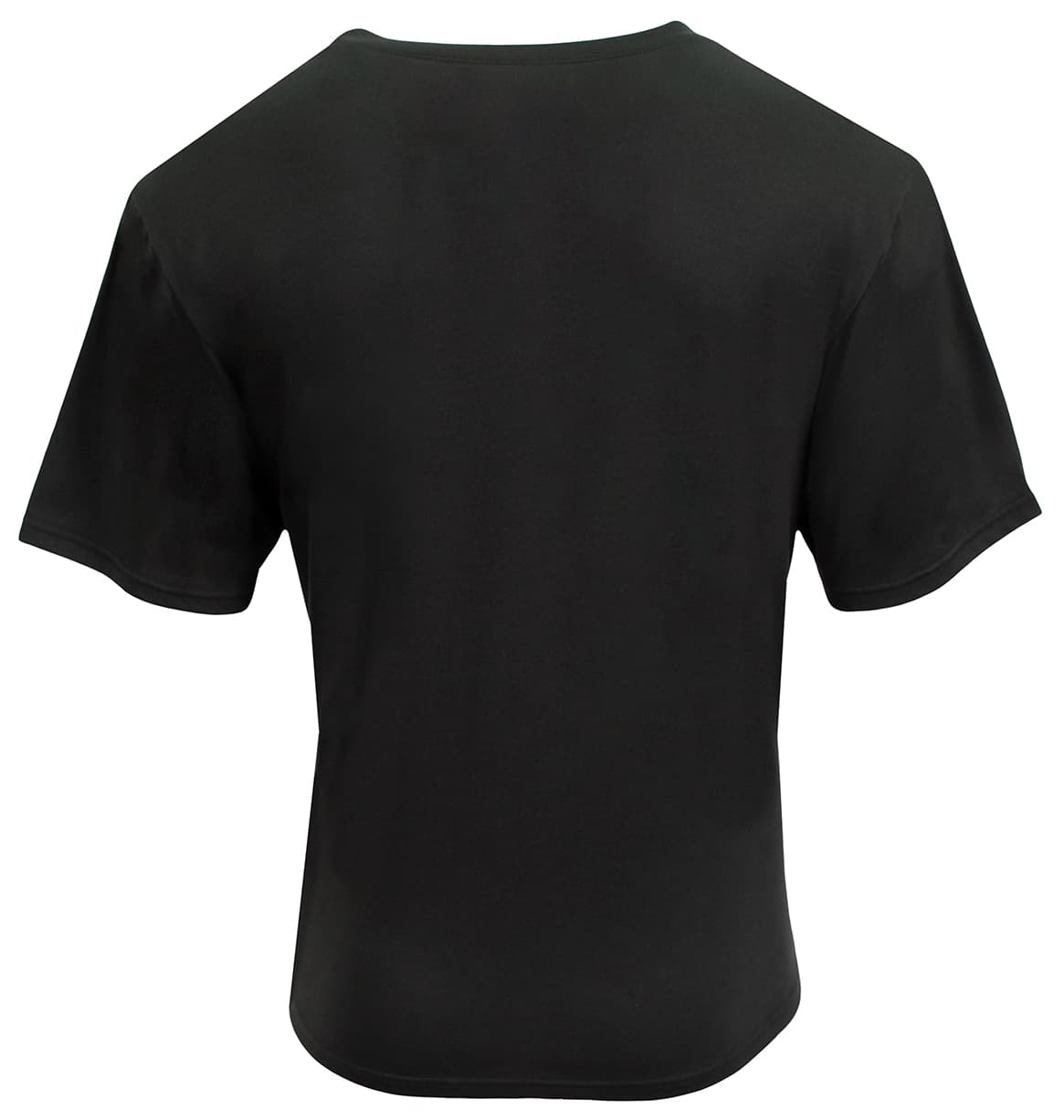 A4 Softek Short Sleeve V-Neck - BLACK - back