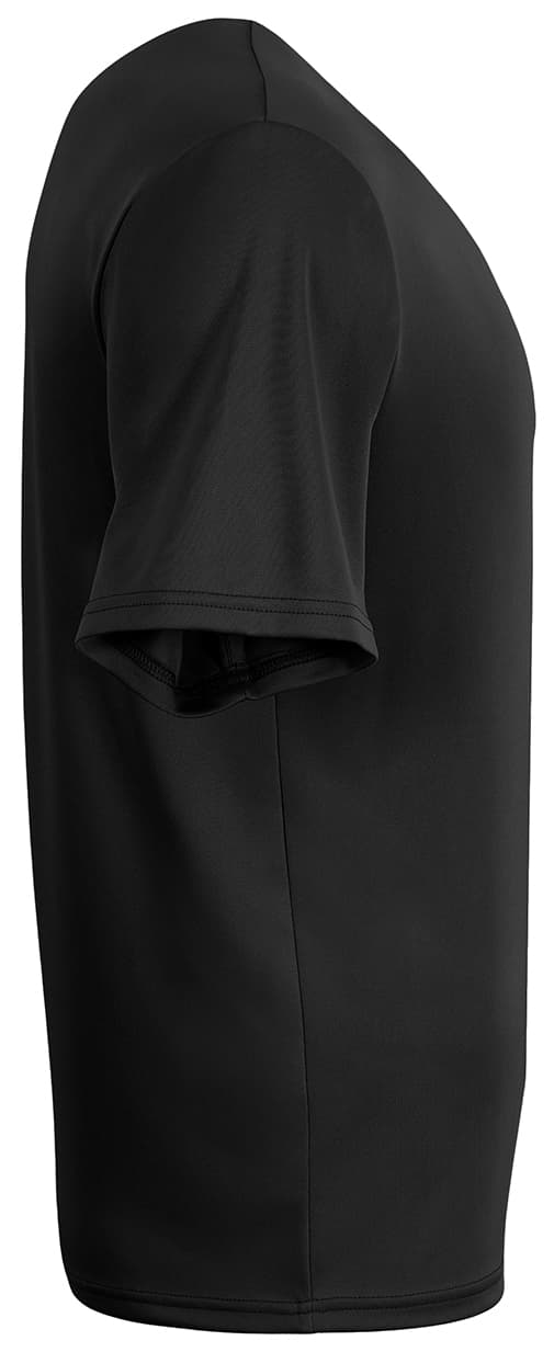 A4 Sprint Short Sleeve Pocket Tee - BLACK - side