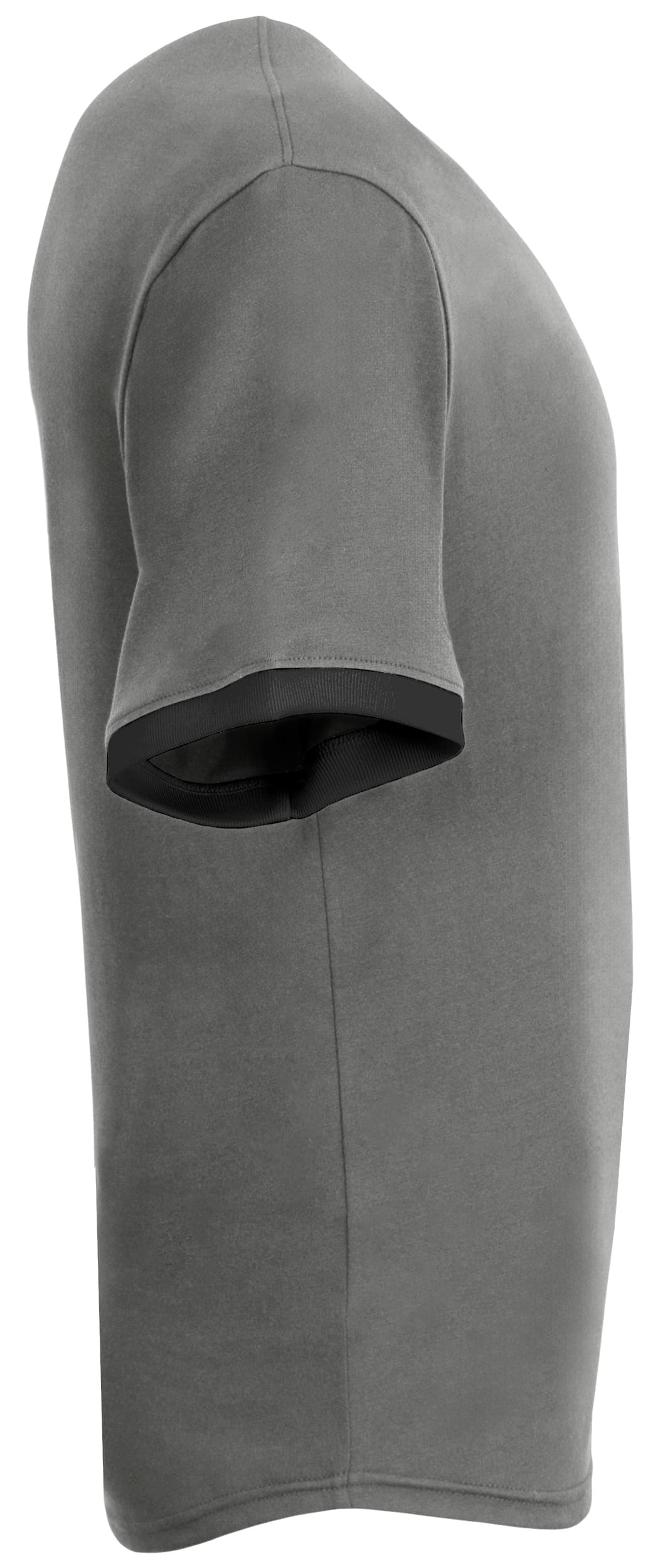A4 Softek Ringer Tee - GRAPHITE/BLACK - side