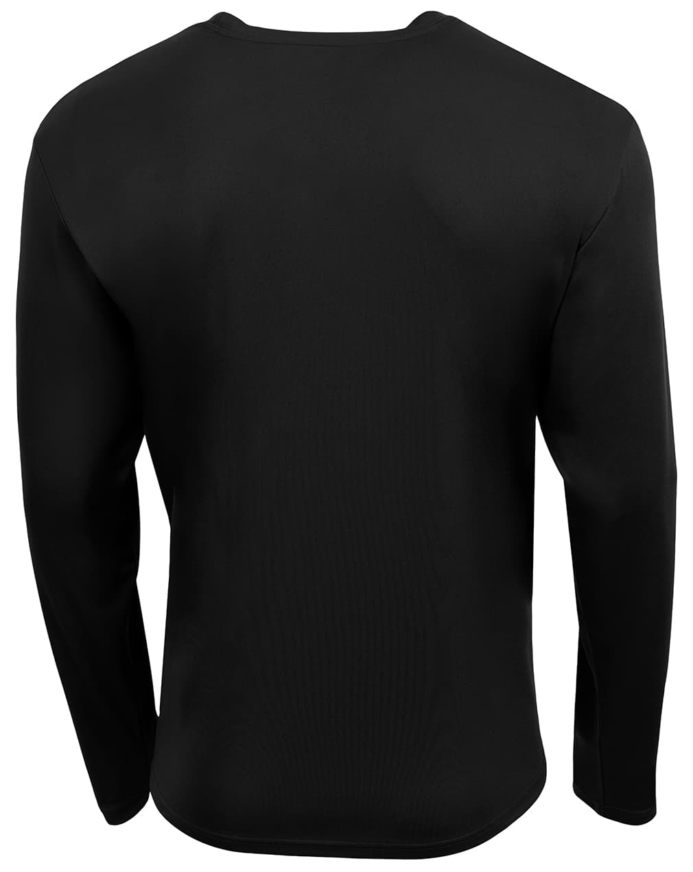 A4 Sprint Long Sleeve Pocket Tee - BLACK - back