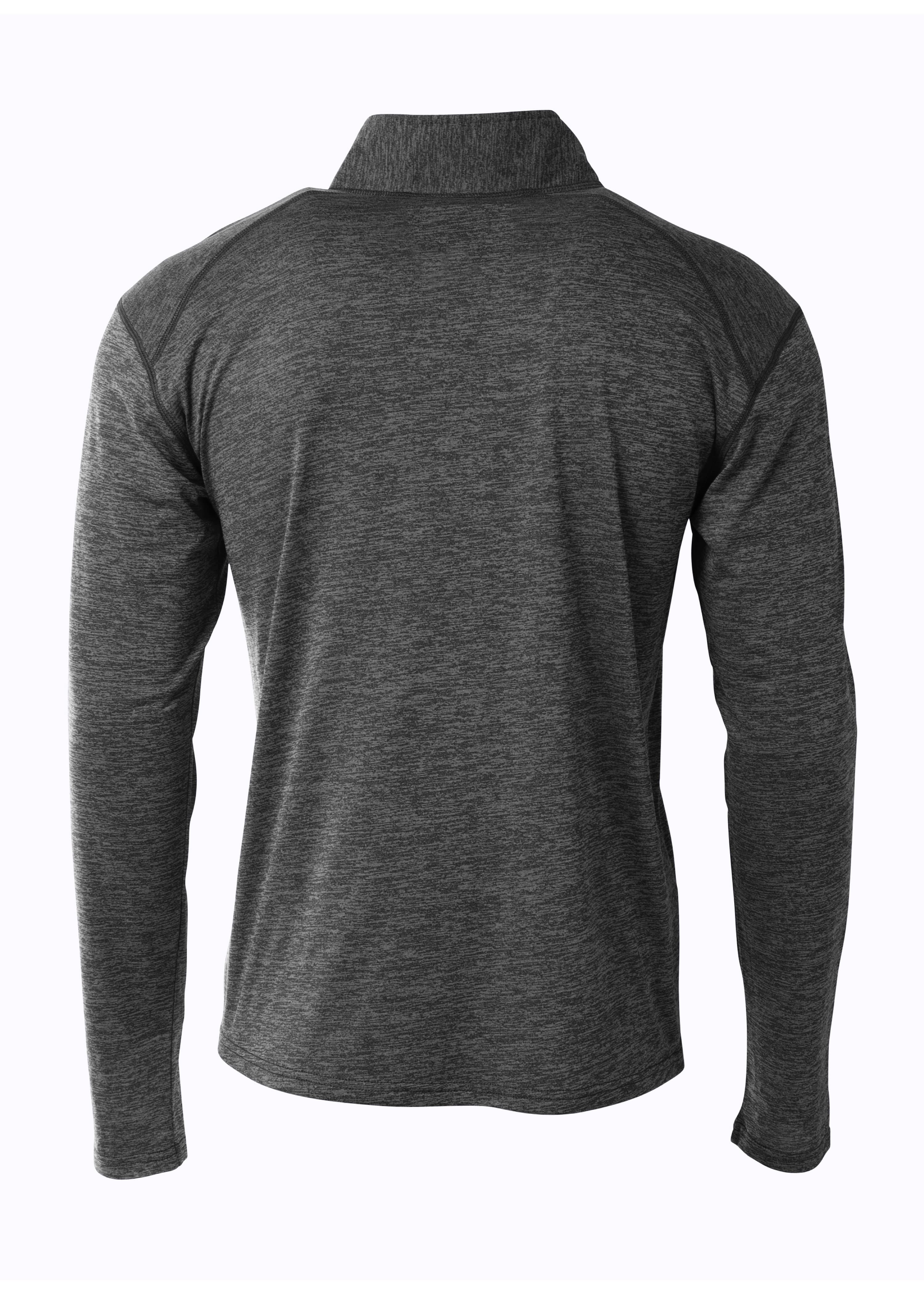 A4 Inspire Quarter Zip - CHARCOAL - back