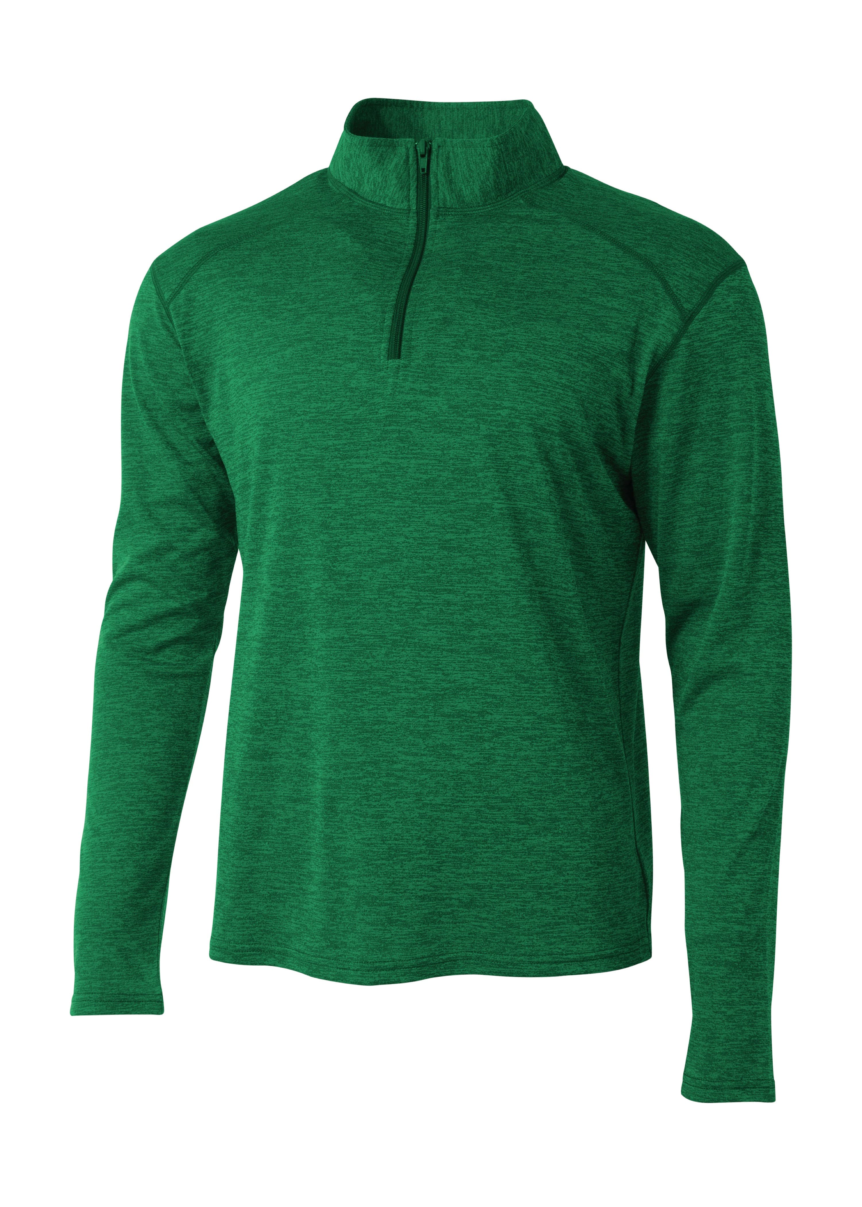 A4 Inspire Quarter Zip - KELLY - front