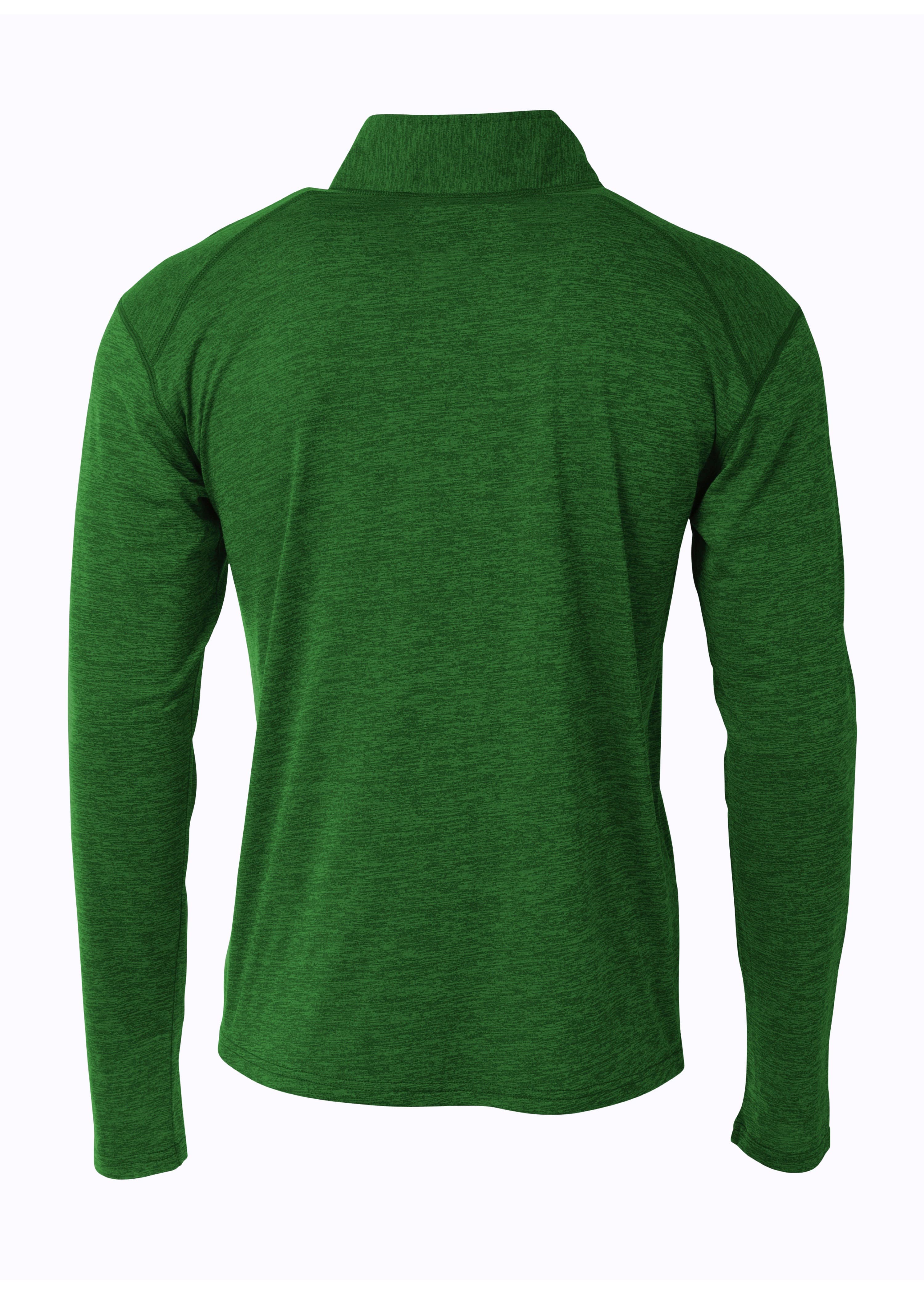 A4 Inspire Quarter Zip - KELLY - back