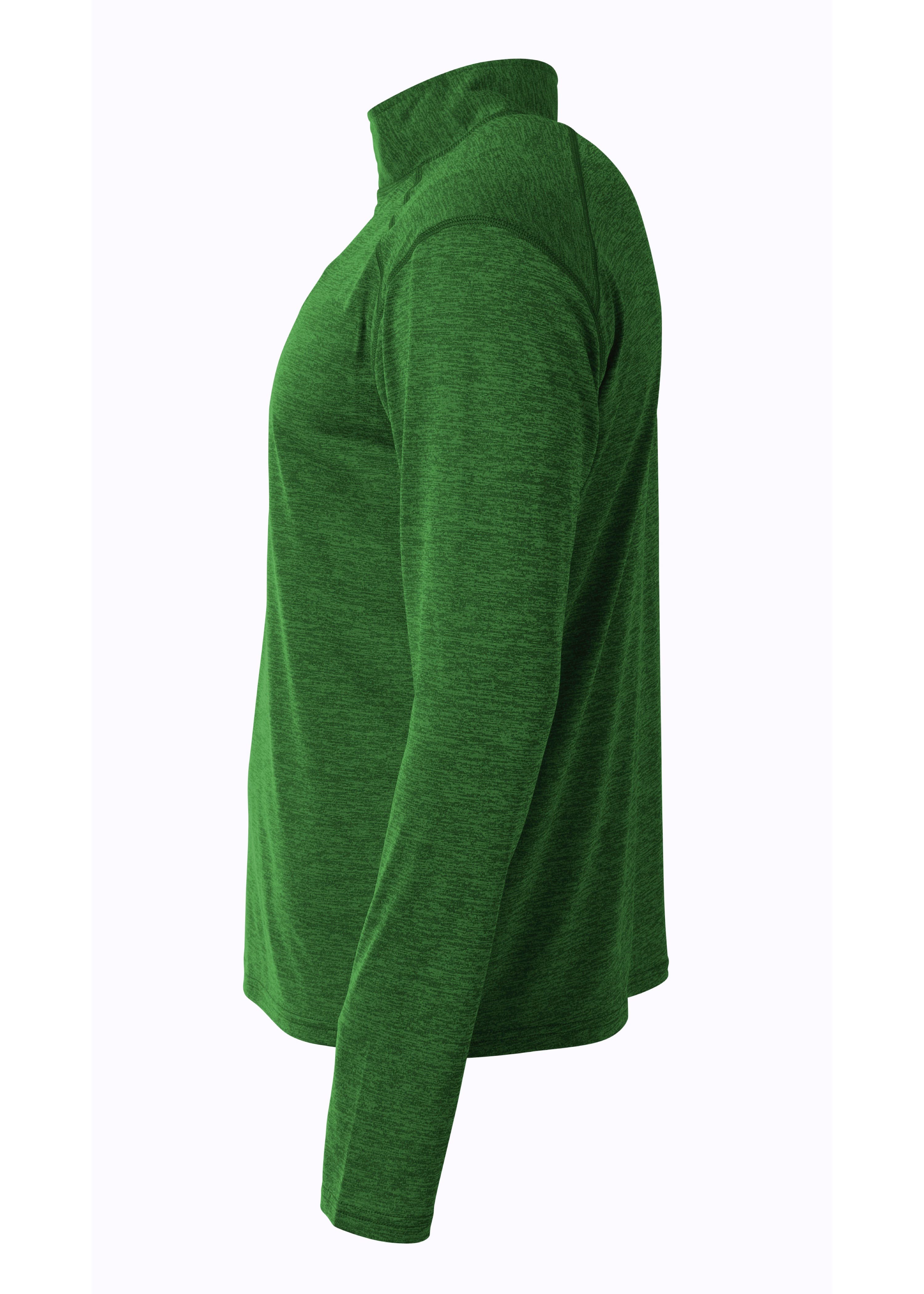 A4 Inspire Quarter Zip - KELLY - side