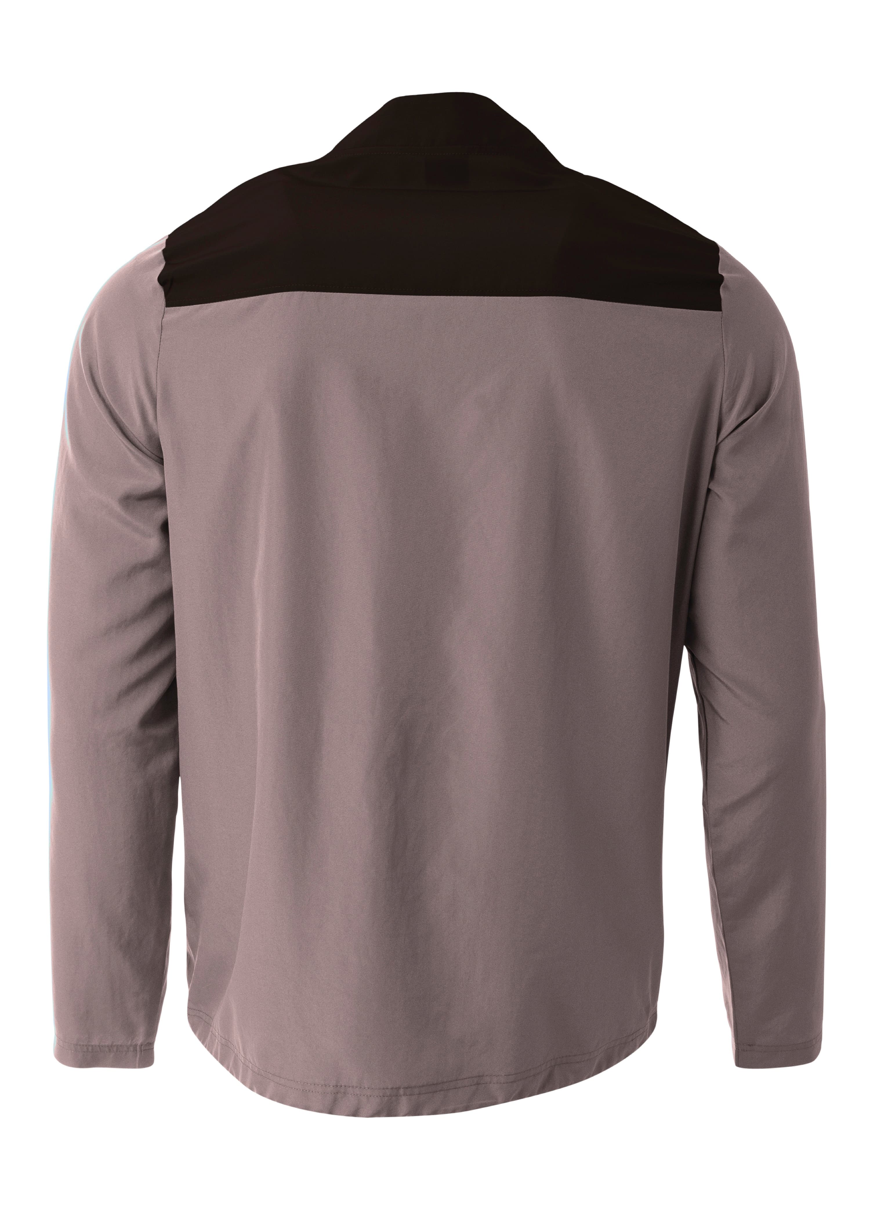 A4 Element Quarter Zip Jacket - GRAPHITE/BLACK - back