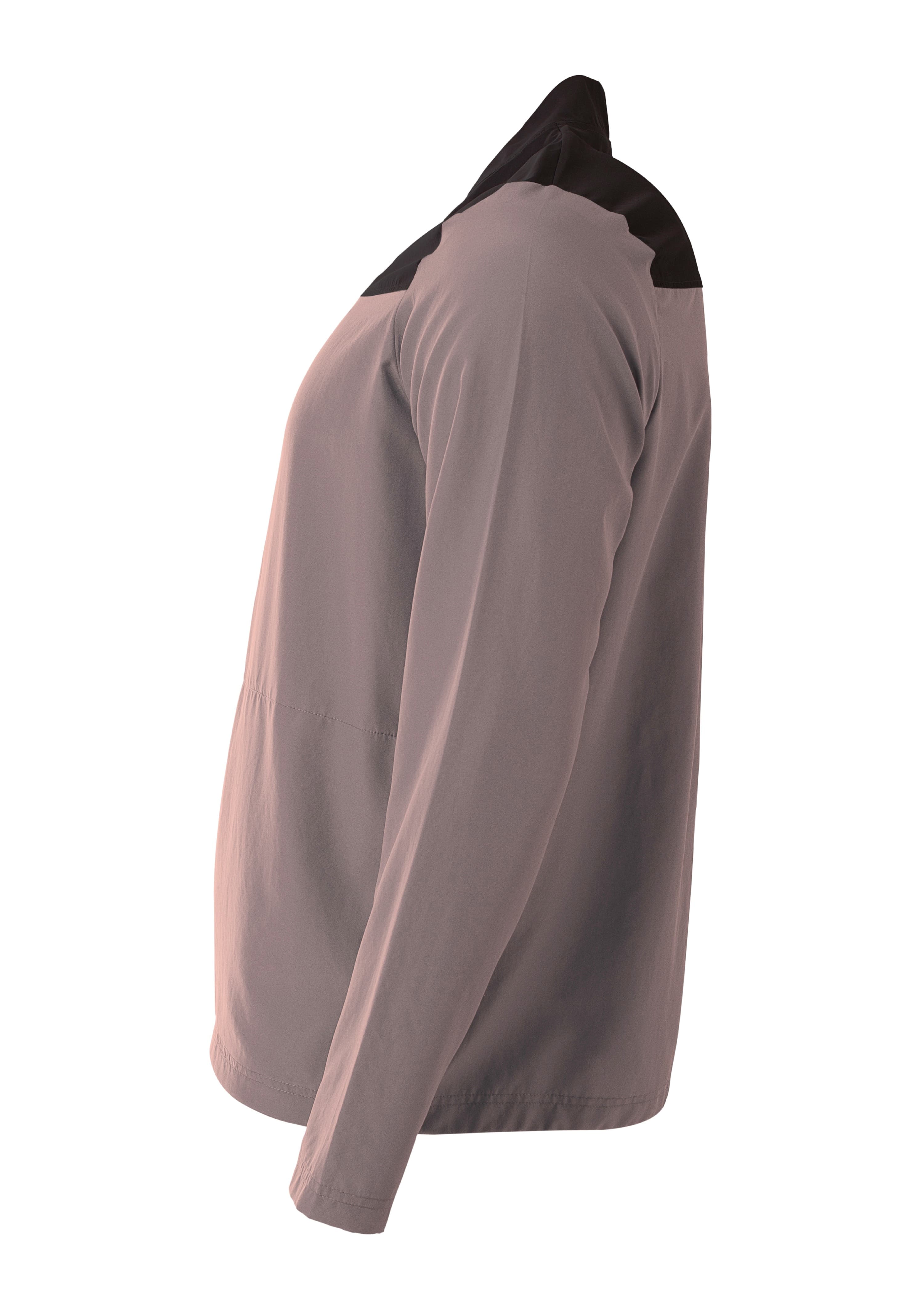 A4 Element Quarter Zip Jacket - GRAPHITE/BLACK - side