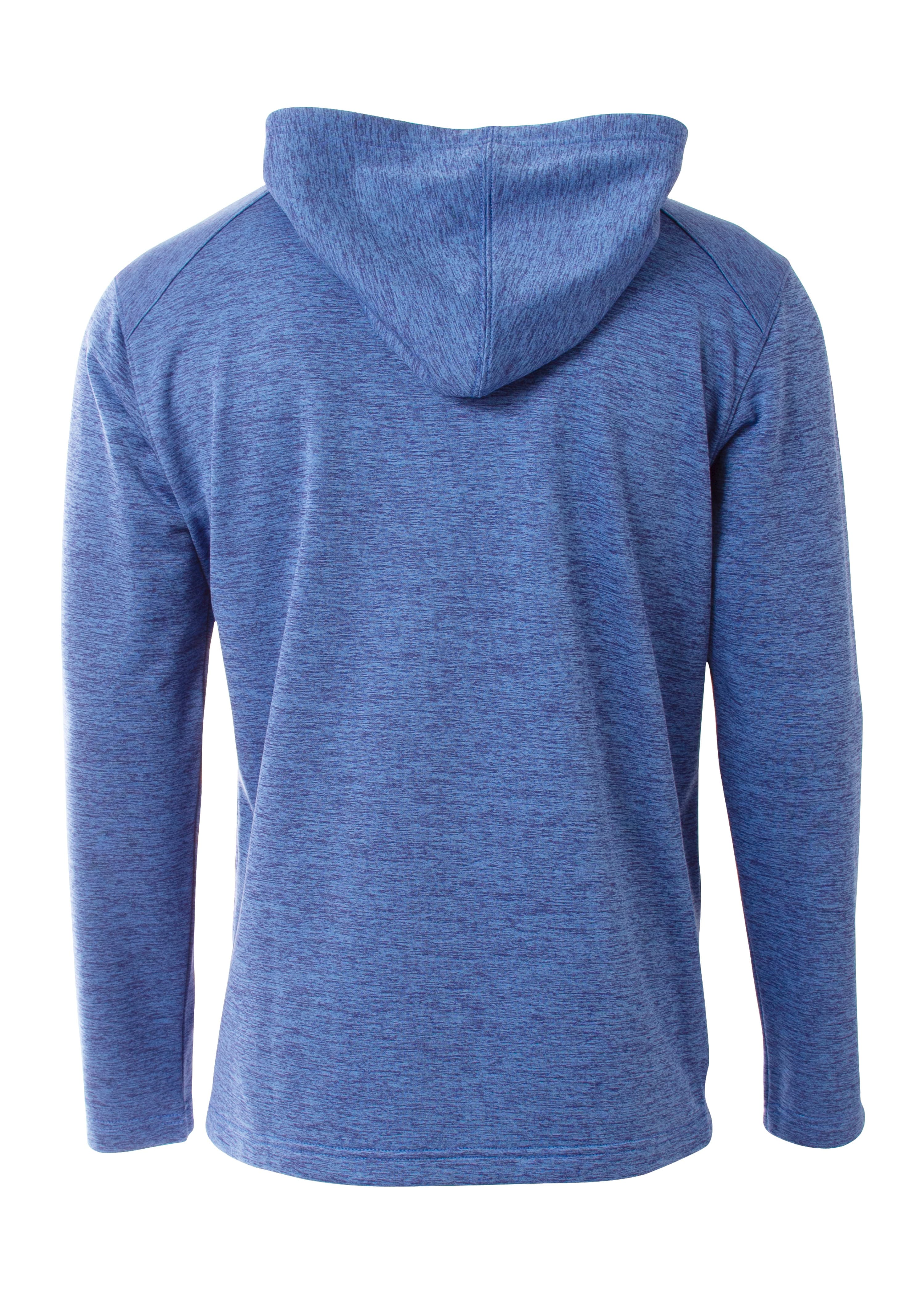 A4 Inspire Fleece Hoodie - LTBLUE - back