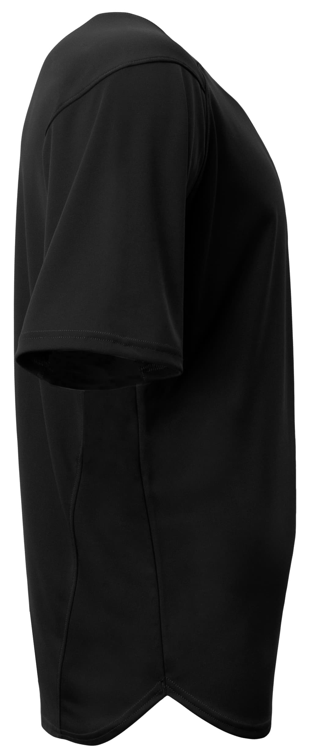 A4 Pro DNA Baseball Jersey - BLACK - side