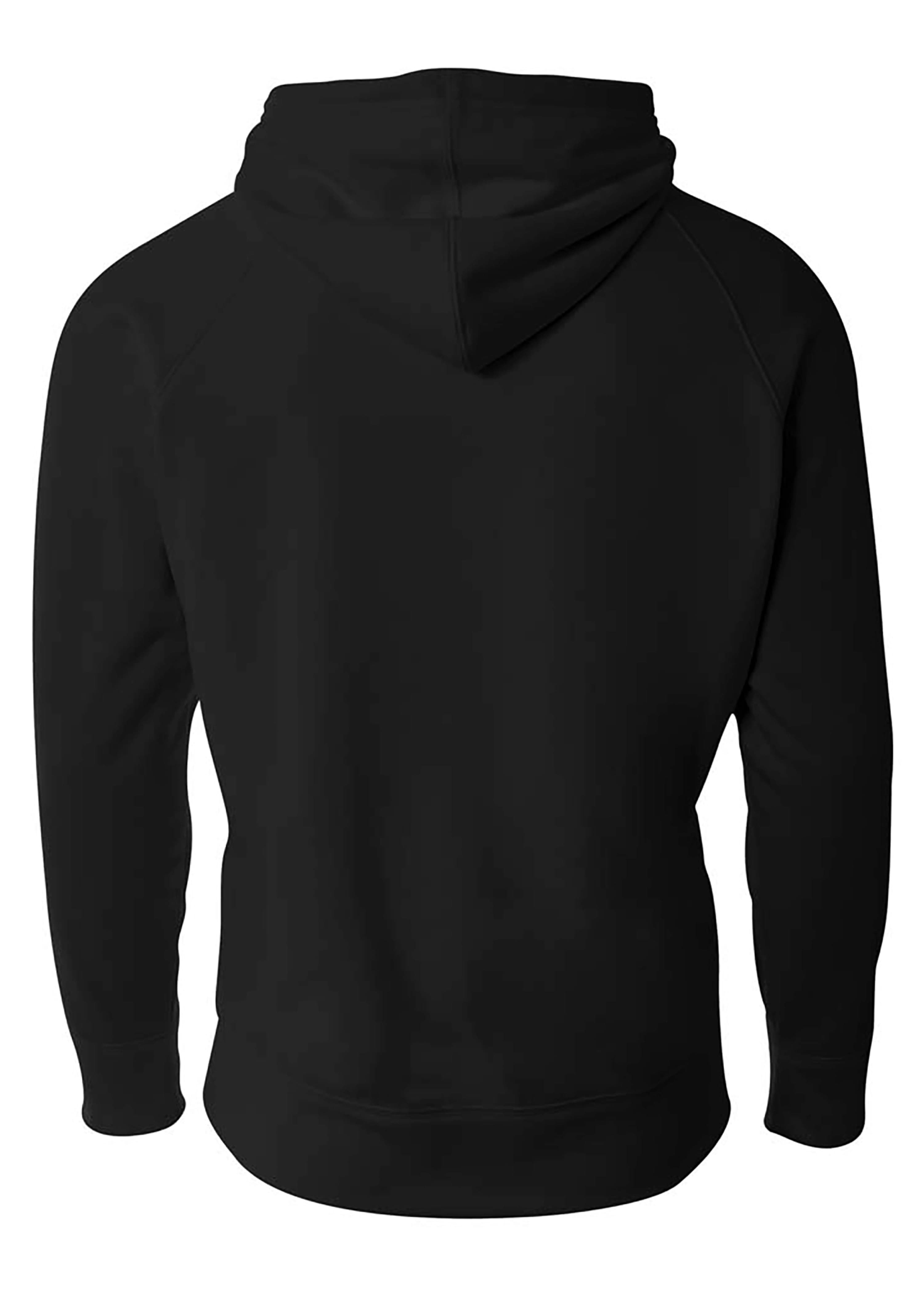 A4 Tech Fleece Hoodie - BLACK - back