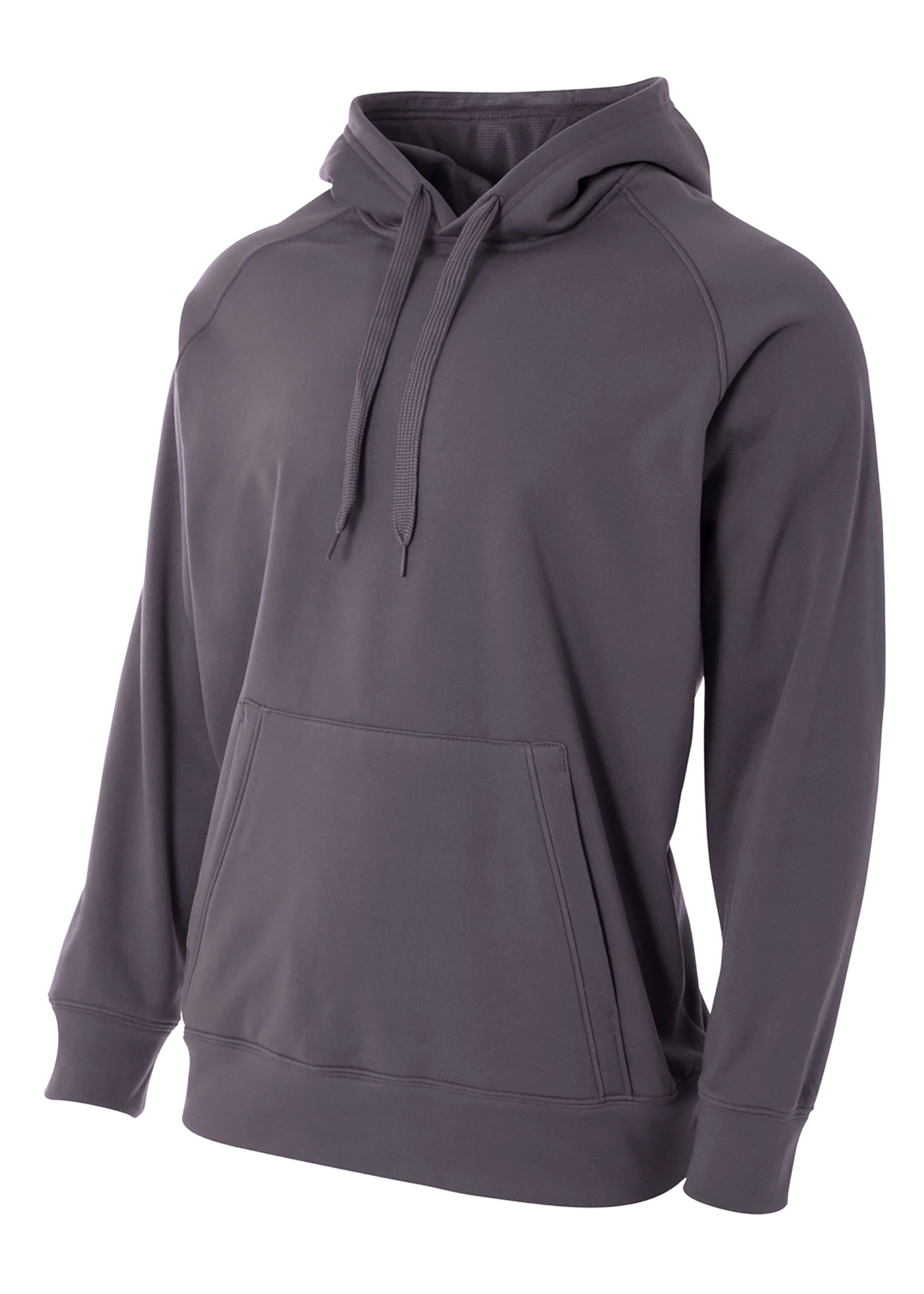 A4 Tech Fleece Hoodie - GRAPHITE - front