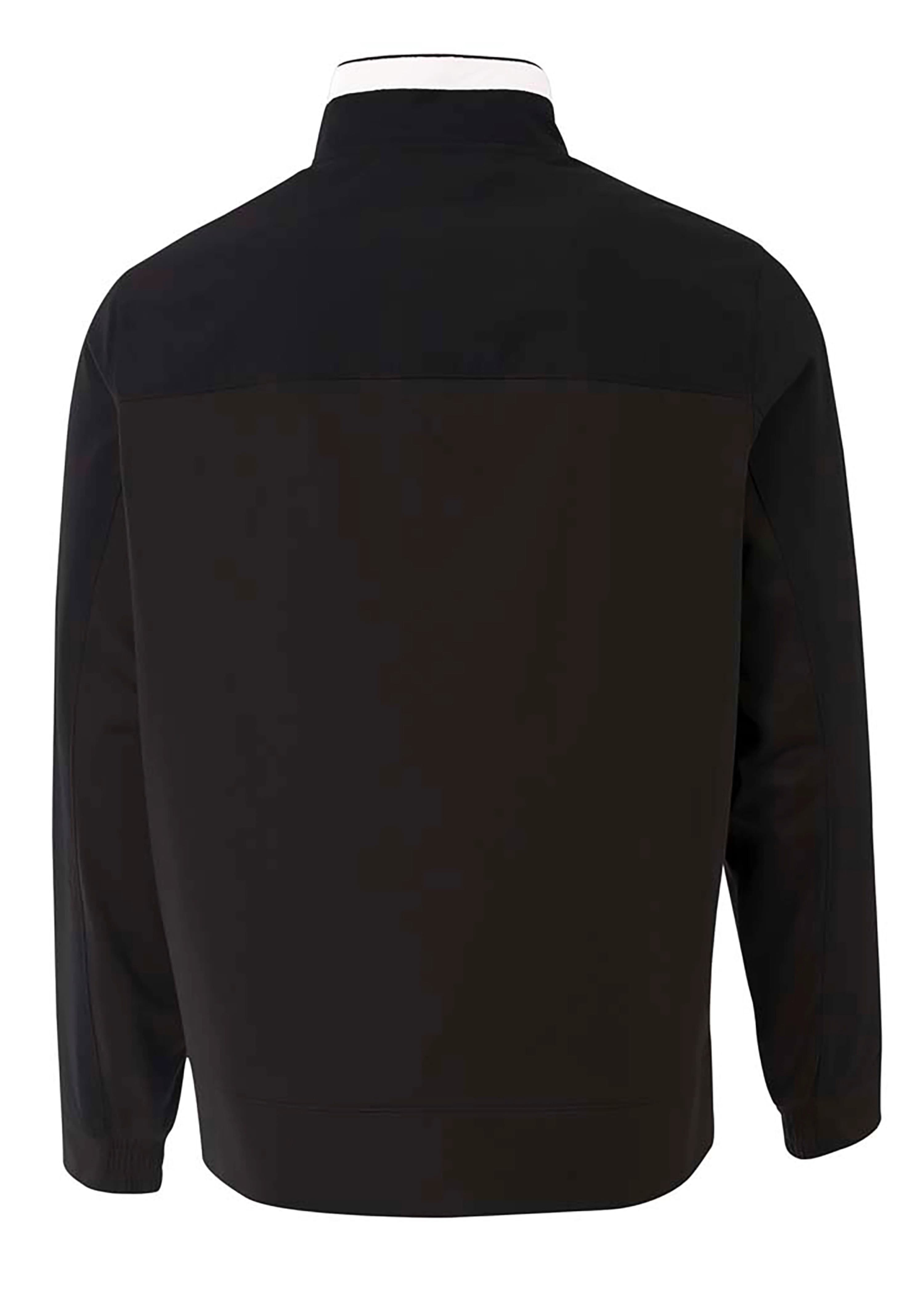A4 League Full Zip Jacket - BLACK/WHITE - back