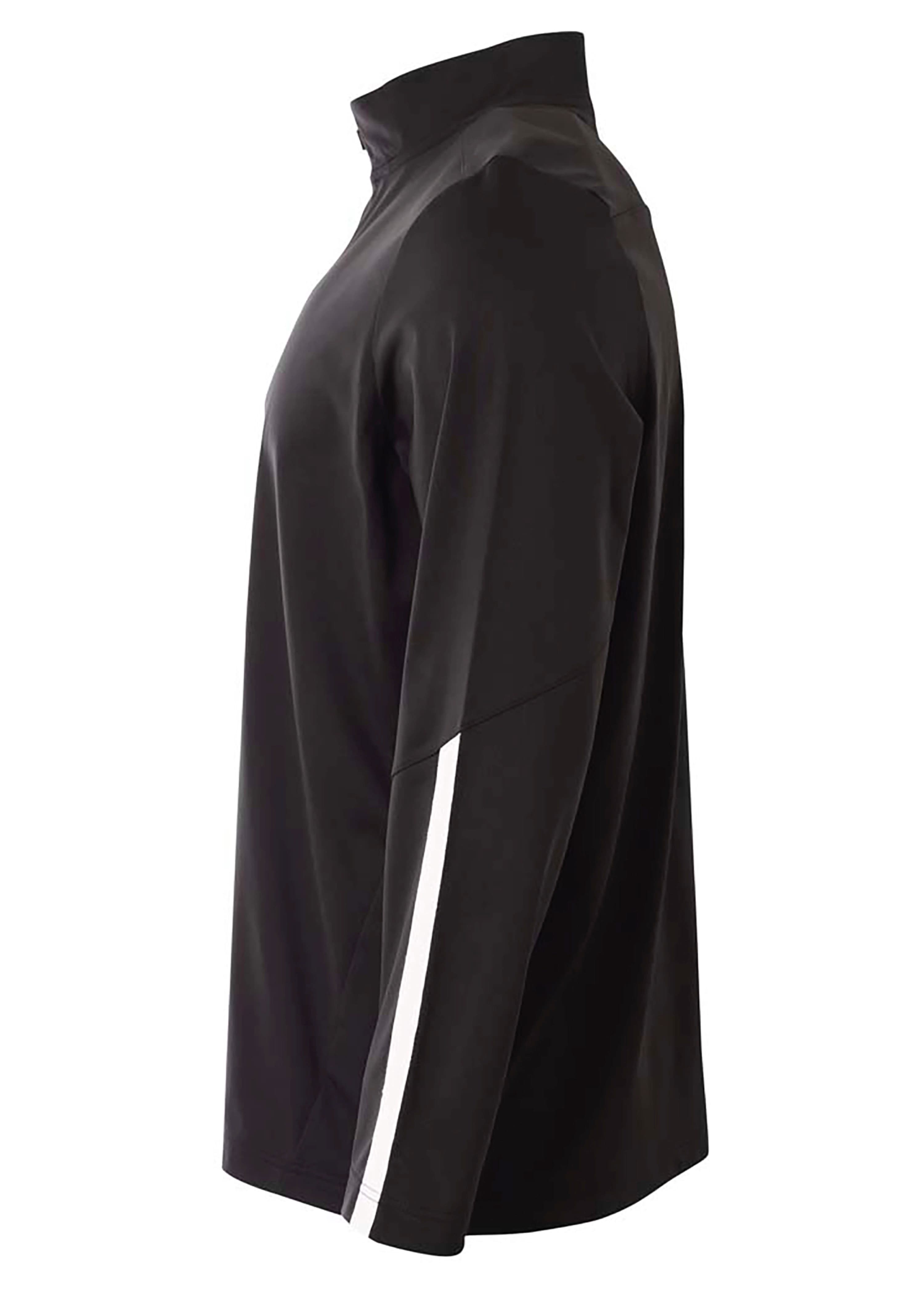 A4 League 1/4 Zip Jacket - BLACK/WHITE - side