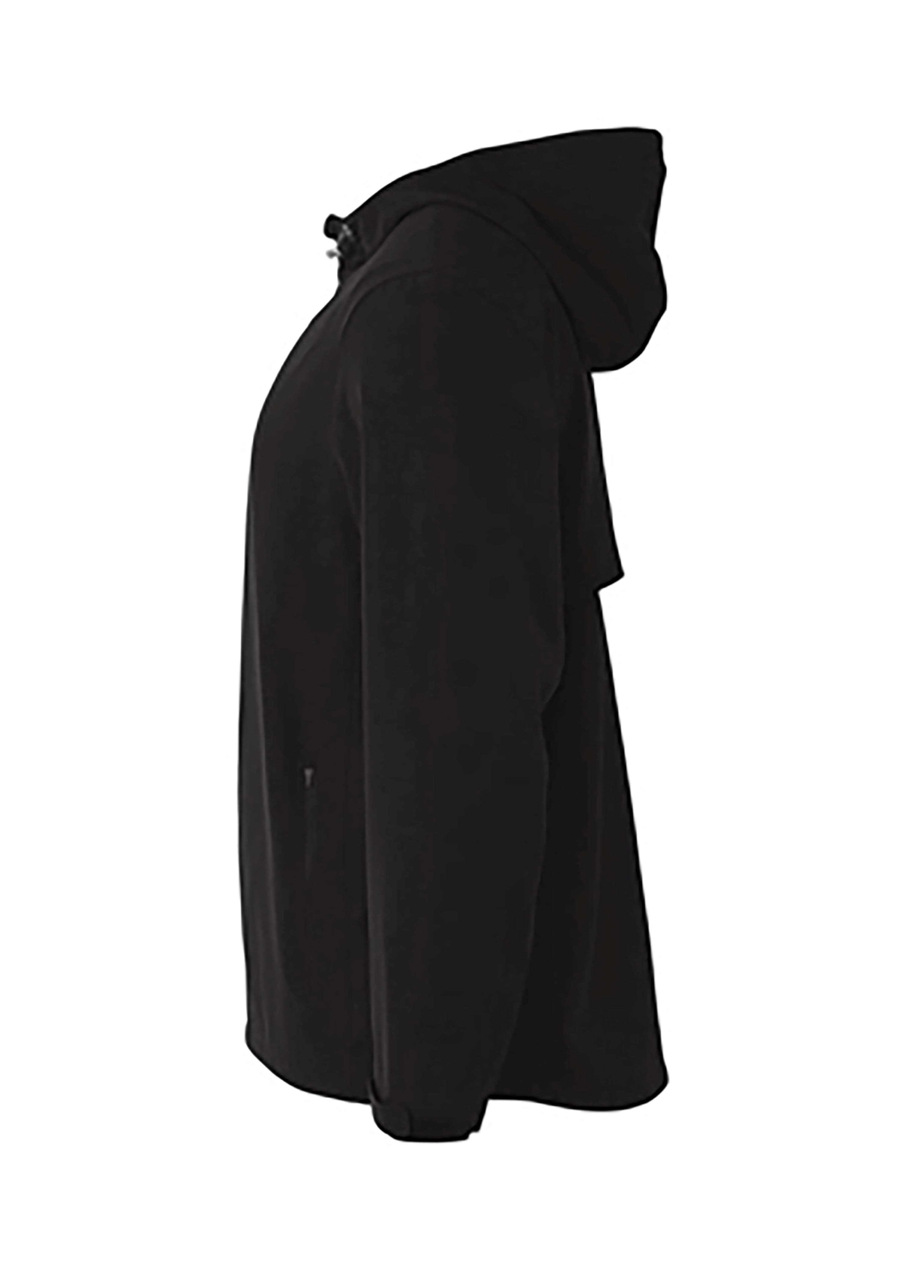 A4 Full Zip Force Windbreaker Jacket - BLACK - side