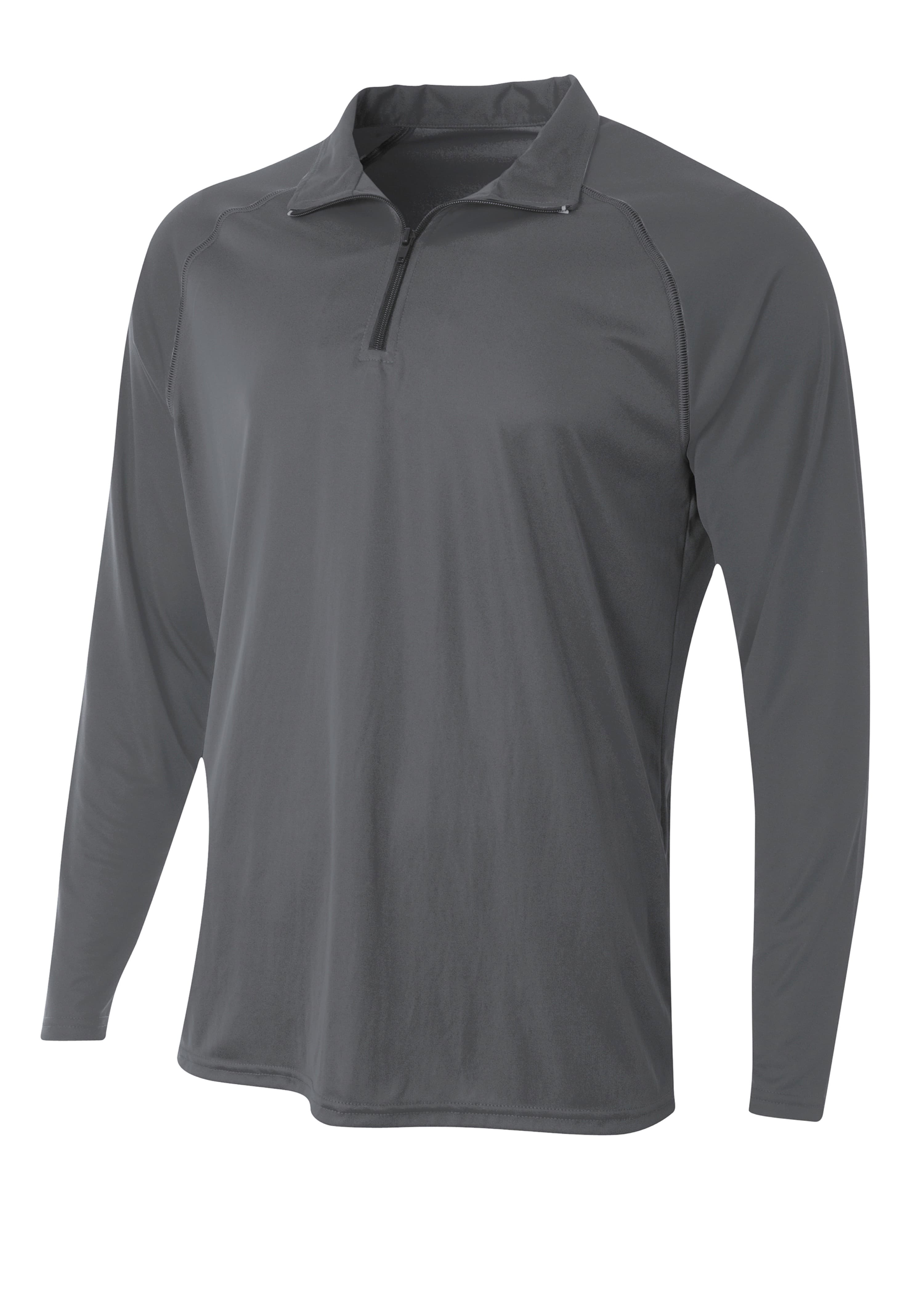 A4 Daily 1/4 Zip - GRAPHITE - front