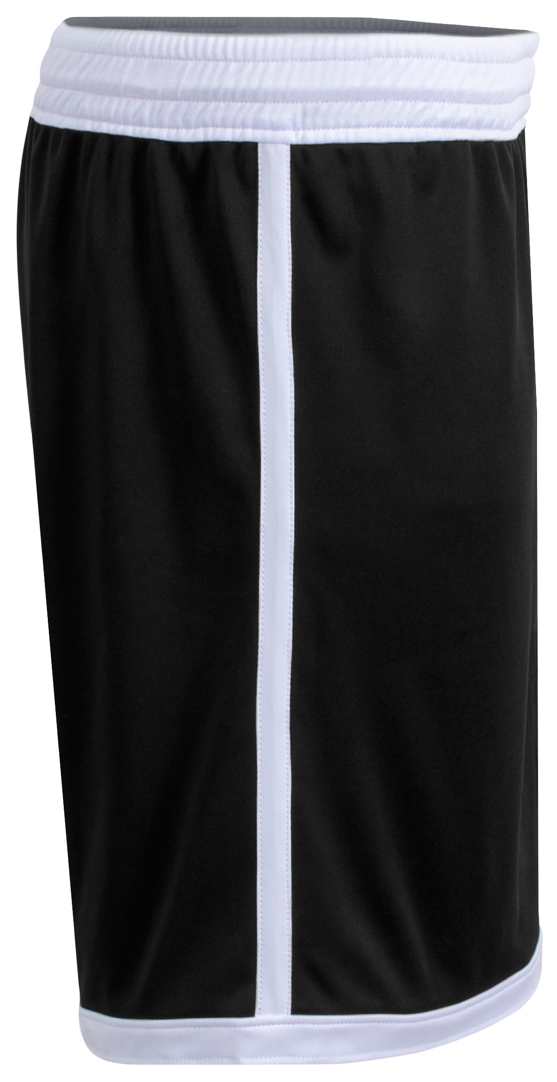 A4 Sprint Basketball Shorts - BLACK/WHITE - side
