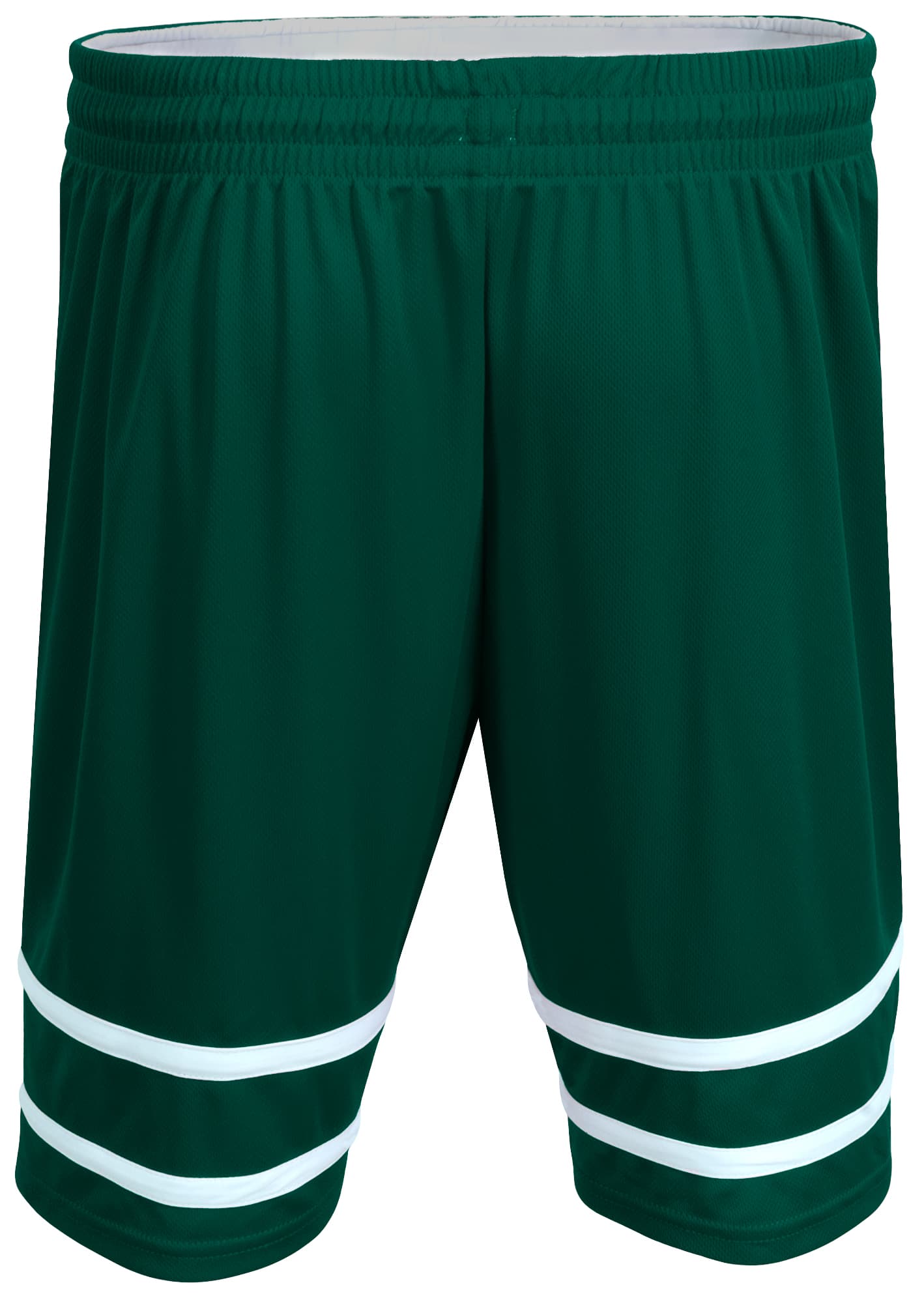 A4 MVP Reversible Basketball Shorts - FOREST/WHITE - back