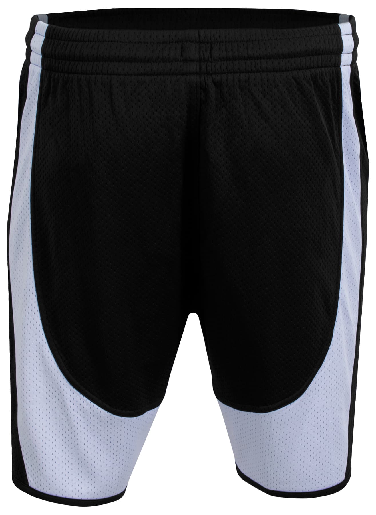 A4 Wave Single-Ply Reversible Shorts - BLACK/WHITE - back