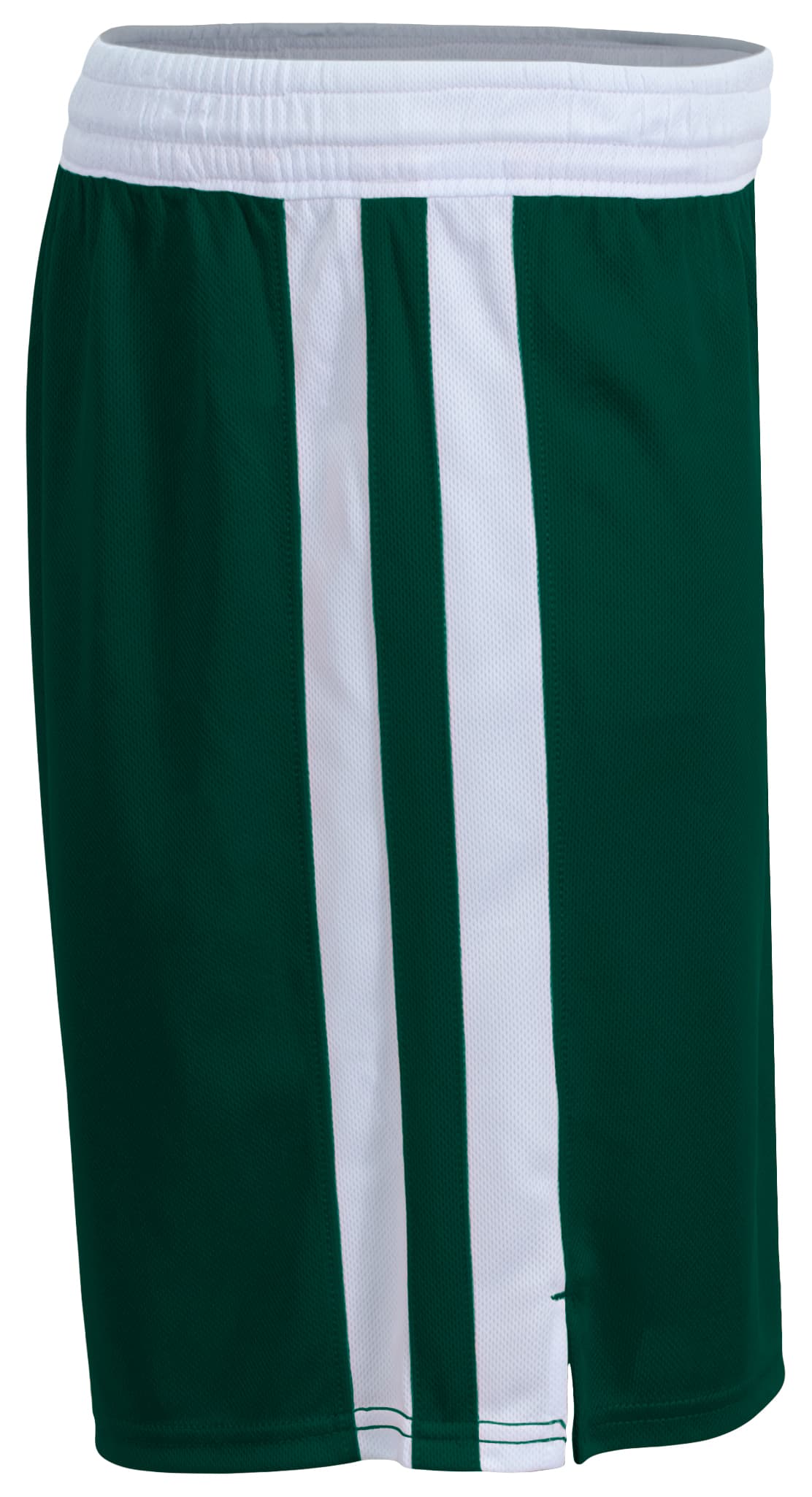 A4 Defender Basketball Shorts - FOREST/WHITE - side