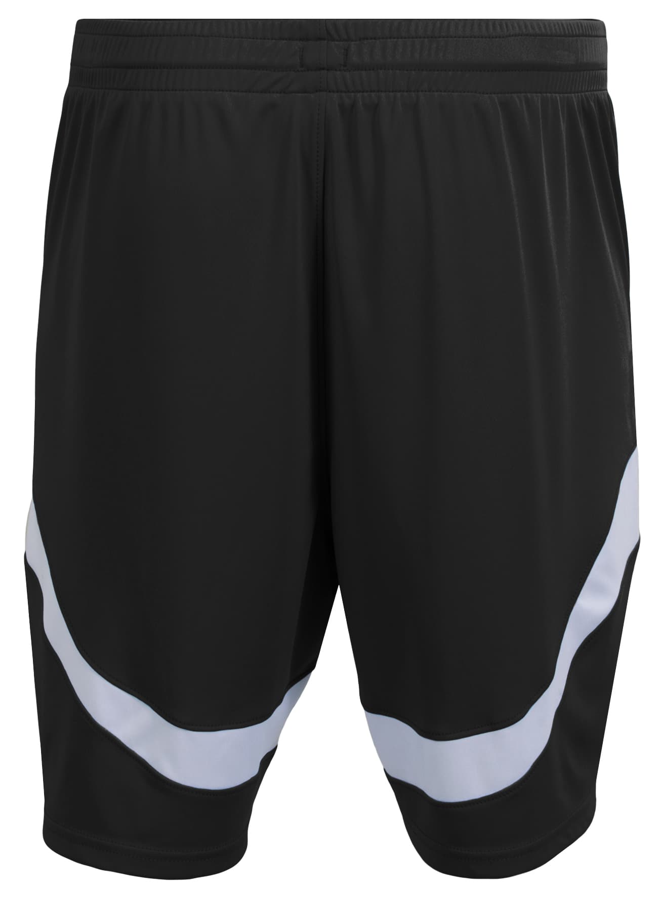A4 Step Back Basketball Shorts - BLACK/WHITE - back