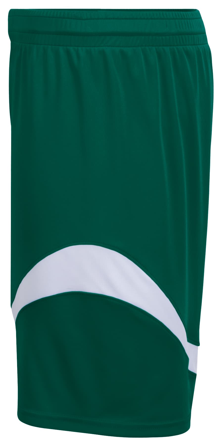 A4 Step Back Basketball Shorts - FOREST/WHITE - side