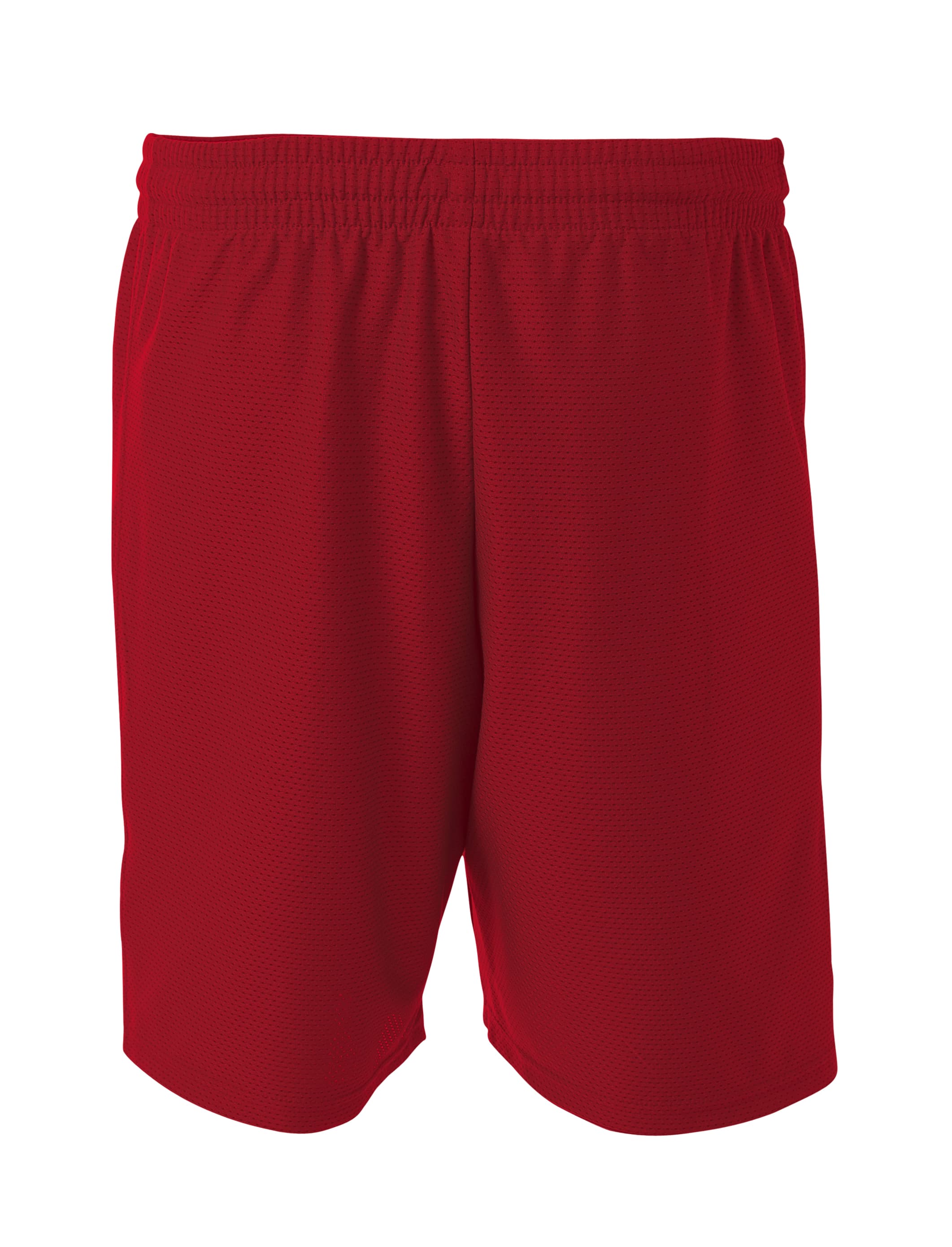 A4 Fast Break Short - CARDINAL/WHITE - back
