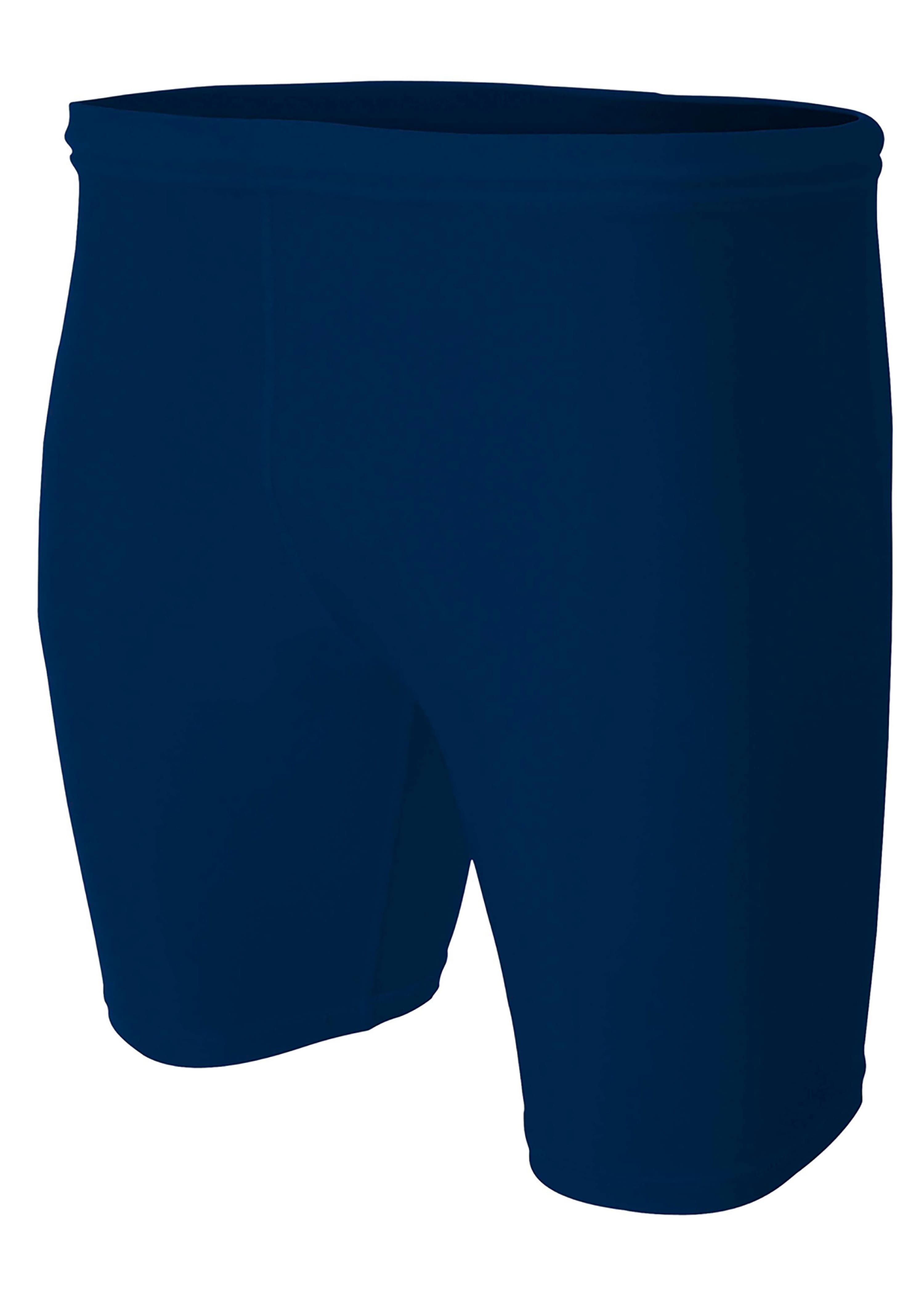 A4 Compression Short - NAVY - front