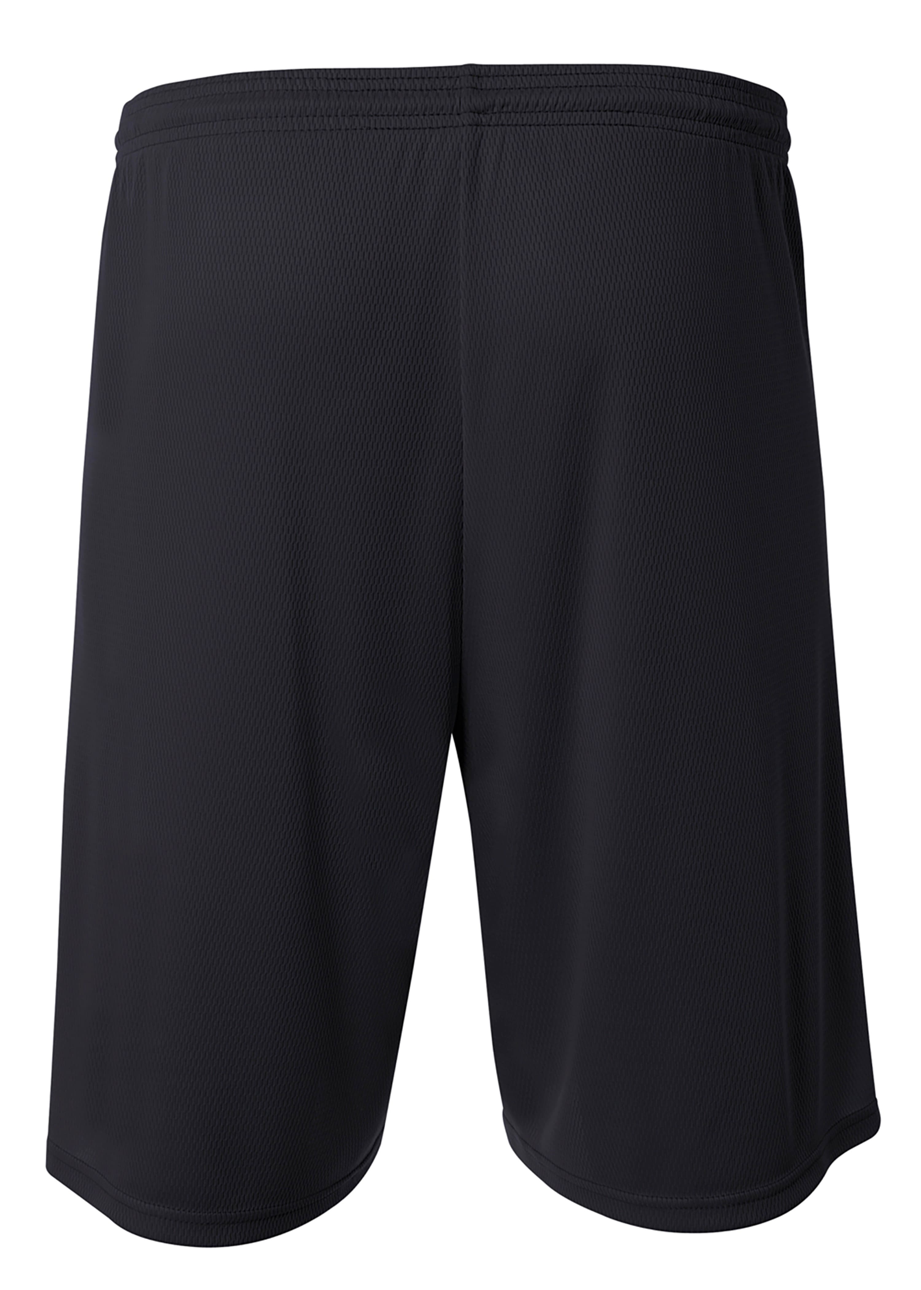 A4 Cooling Performance Power Mesh Practice - BLACK - back