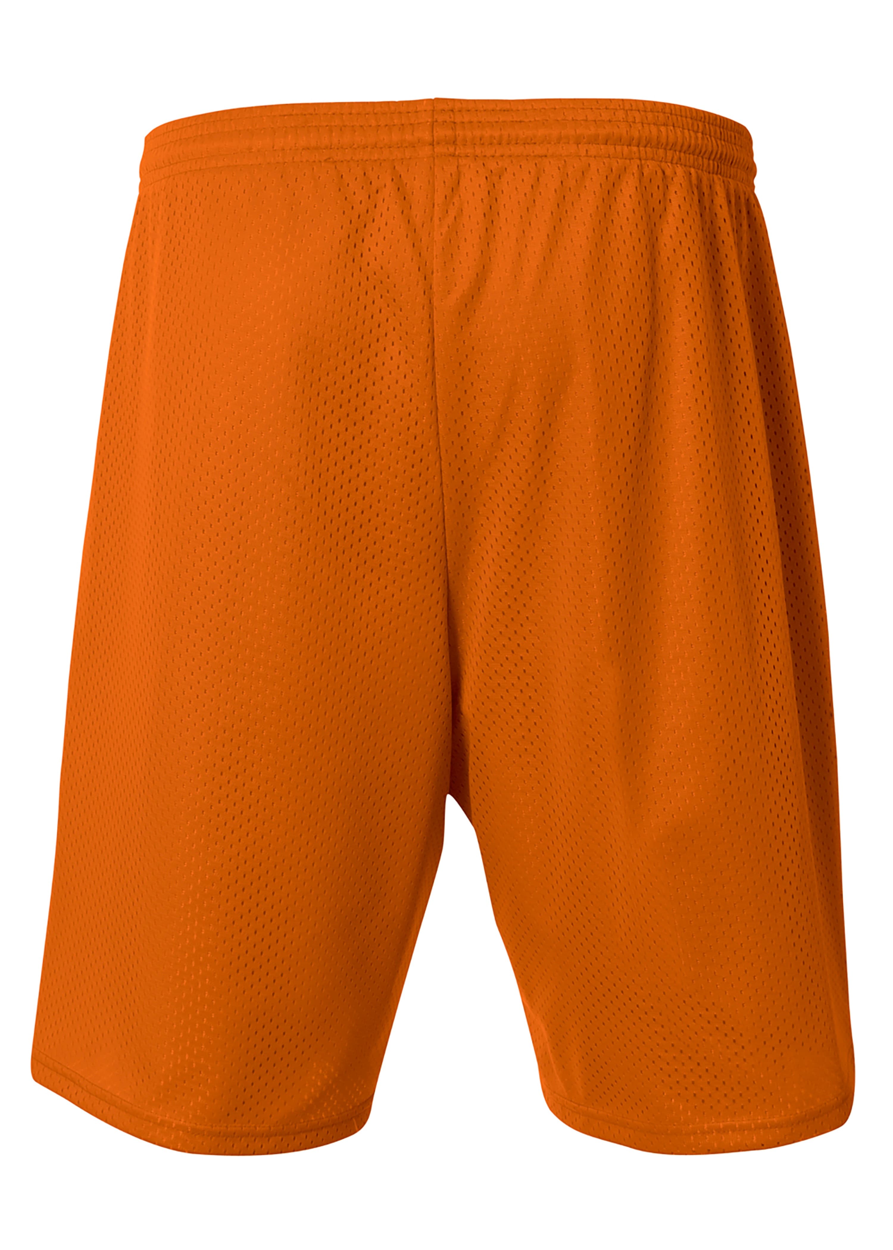 A4 Lined Tricot Mesh Shorts - ATHLETIC ORANGE - back