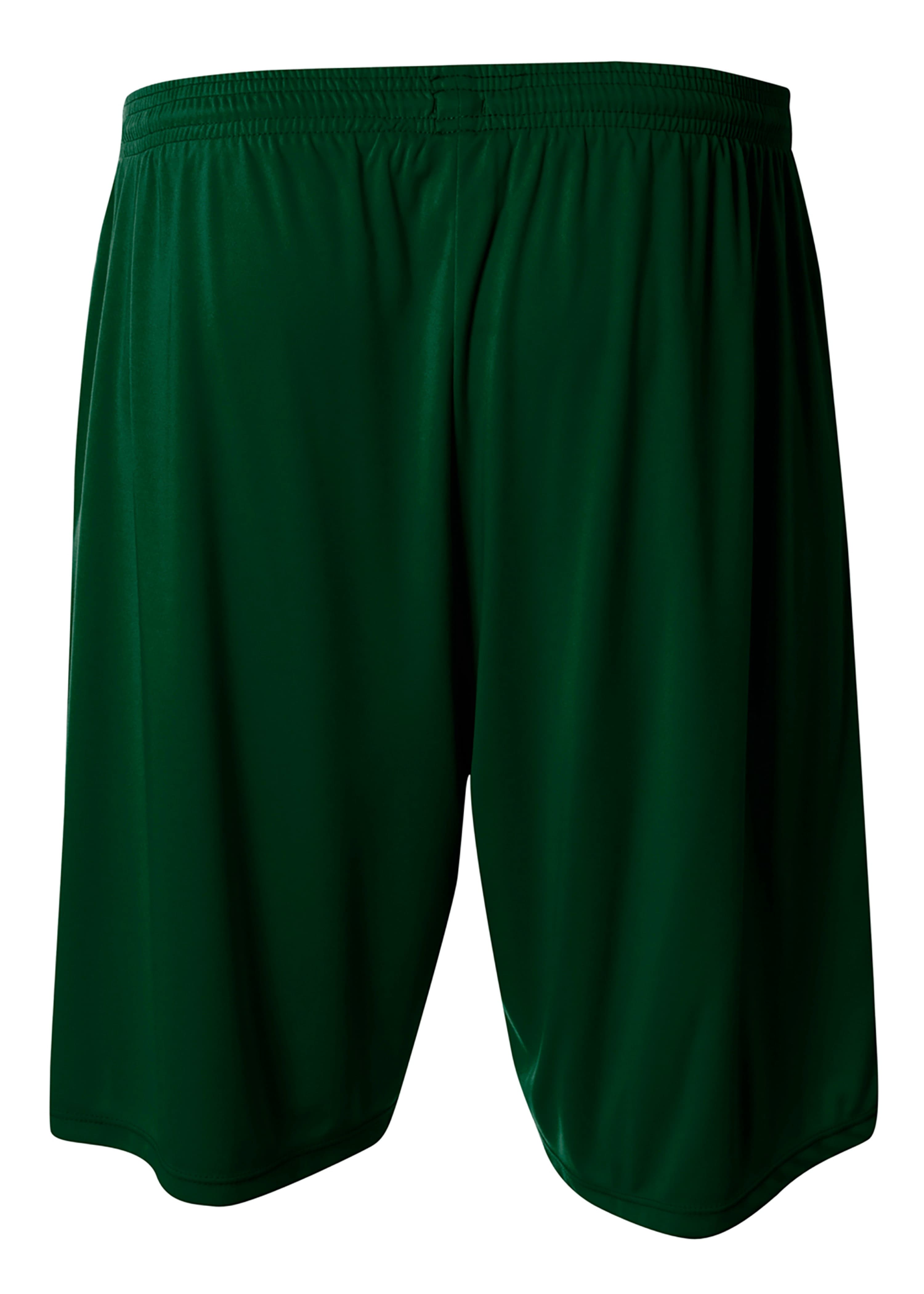A4 9" Moisture Management Pocketed Short - FOREST - back