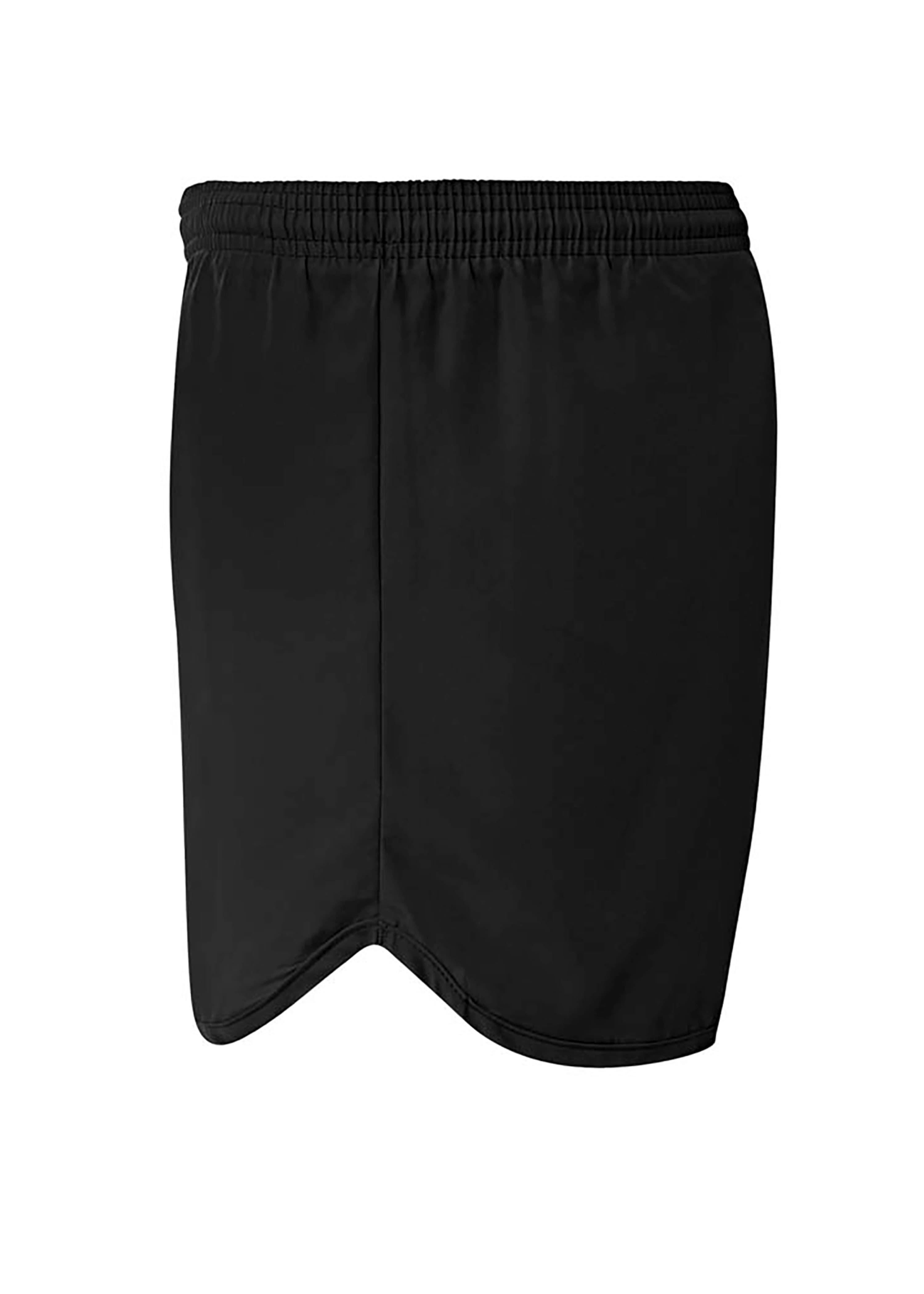 A4 4" Basic Running Short - BLACK - side