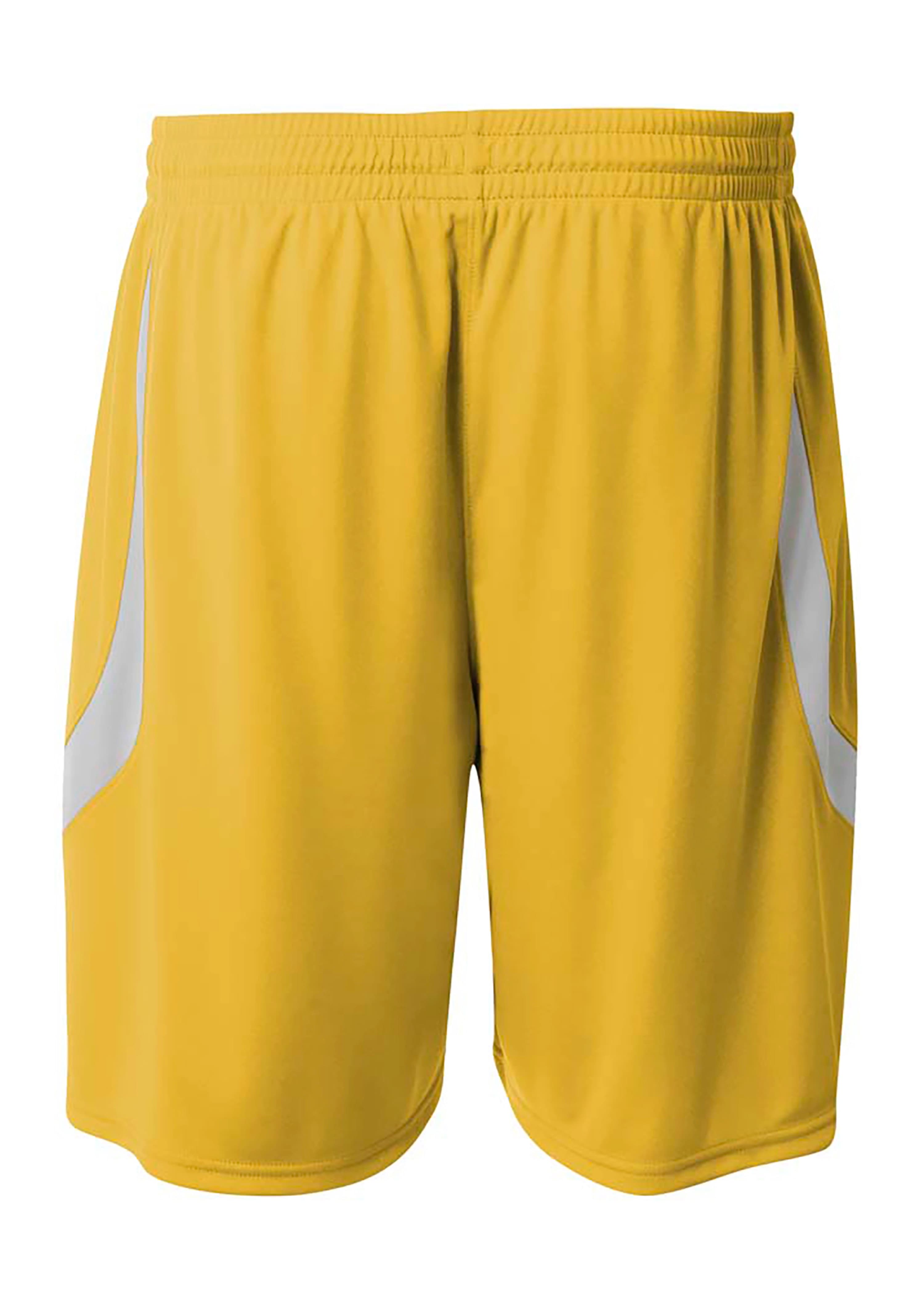 A4 Double Double Short - GOLD/WHITE - back