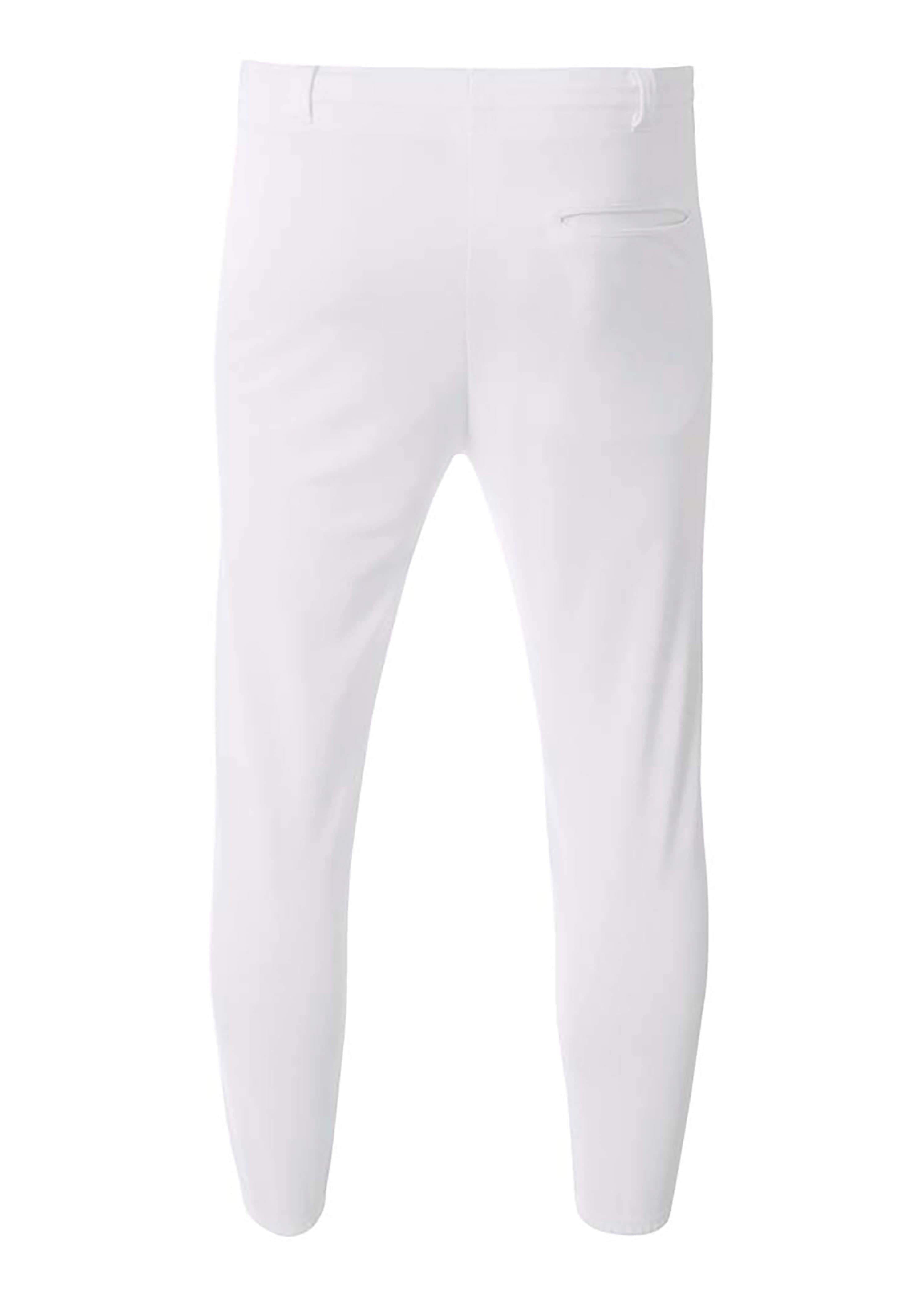 A4 Double Play Baseball Pant - WHITE - back