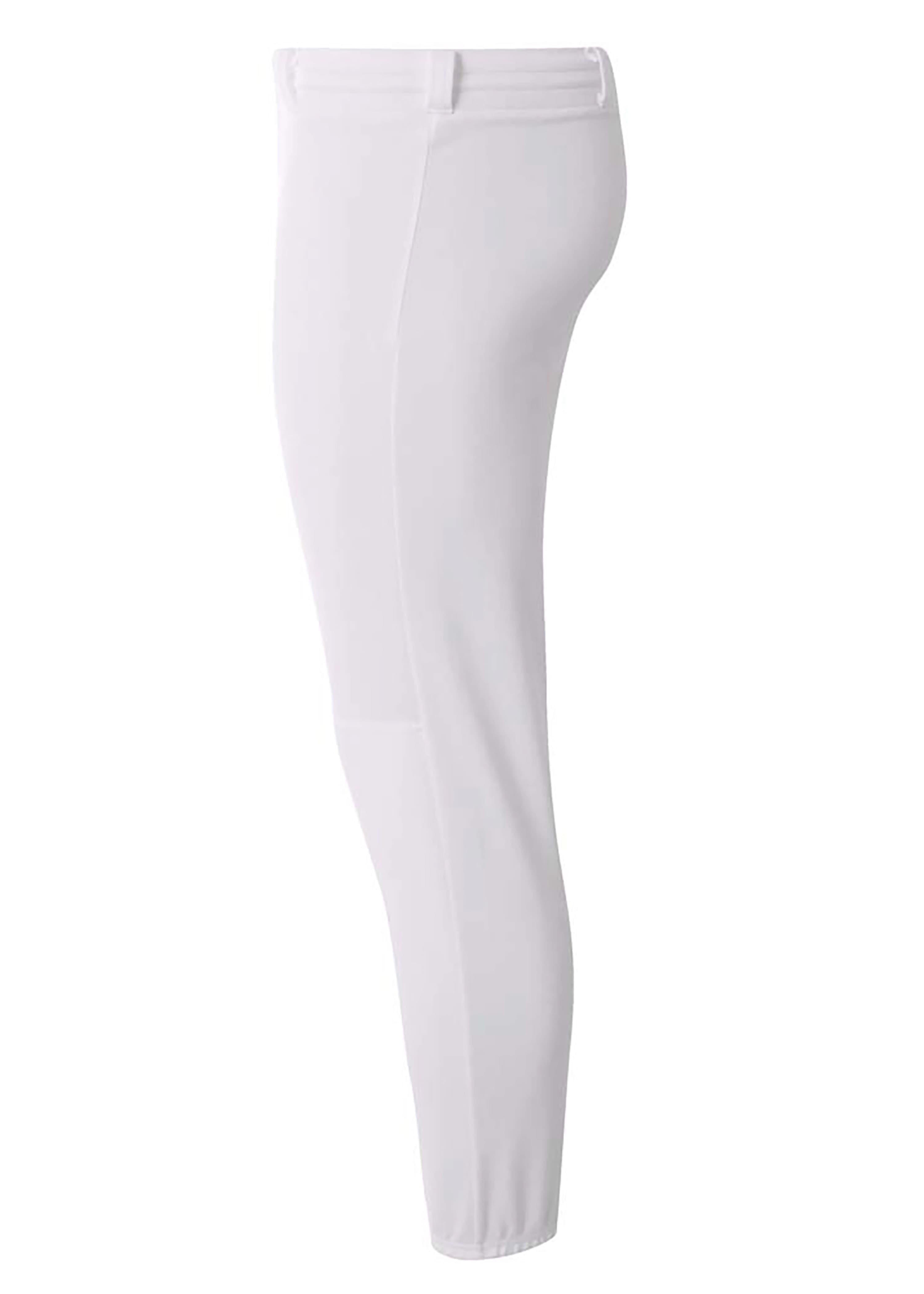 A4 Double Play Baseball Pant - WHITE - side