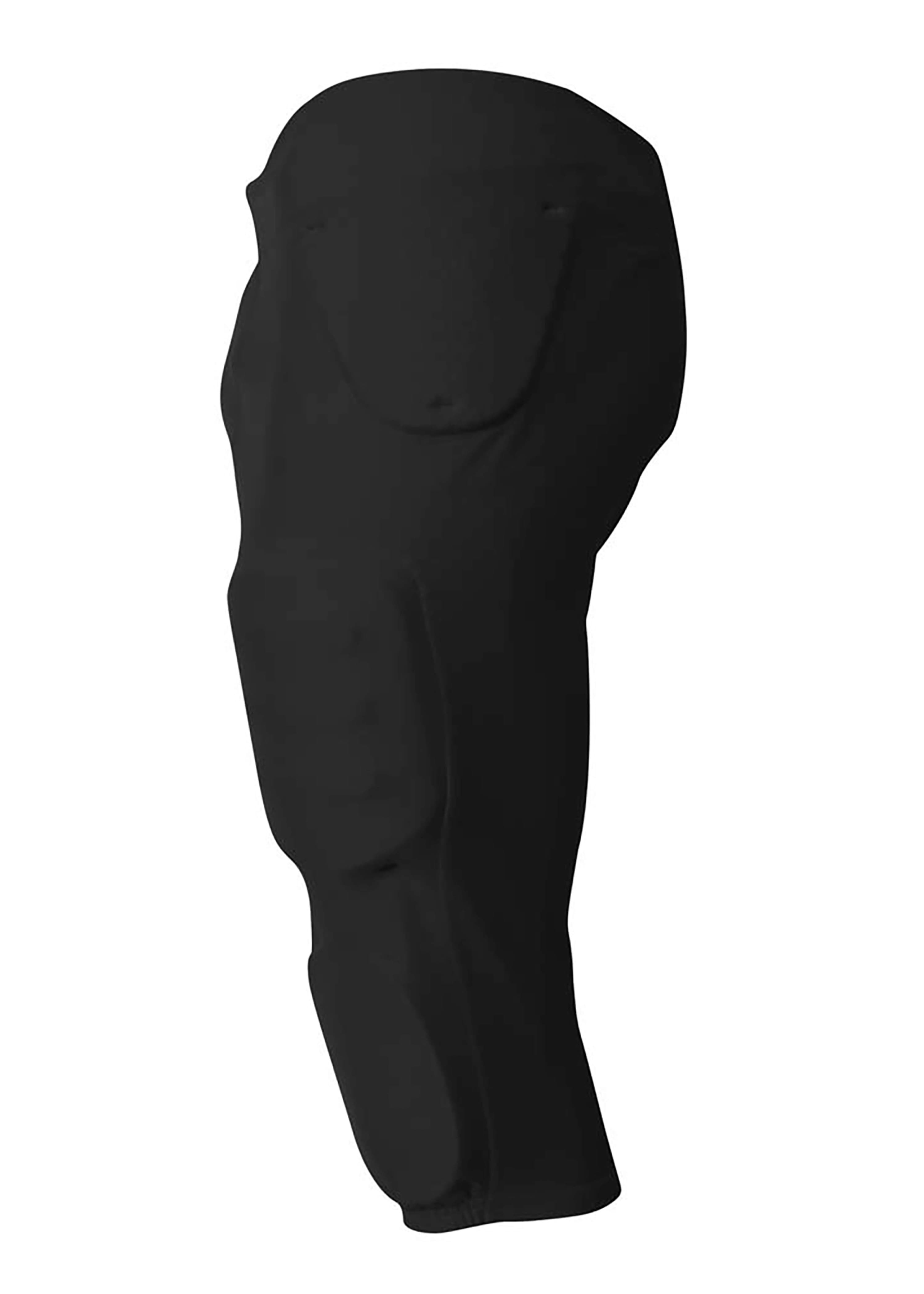 A4 Integrated Zone Football Pant - BLACK - side