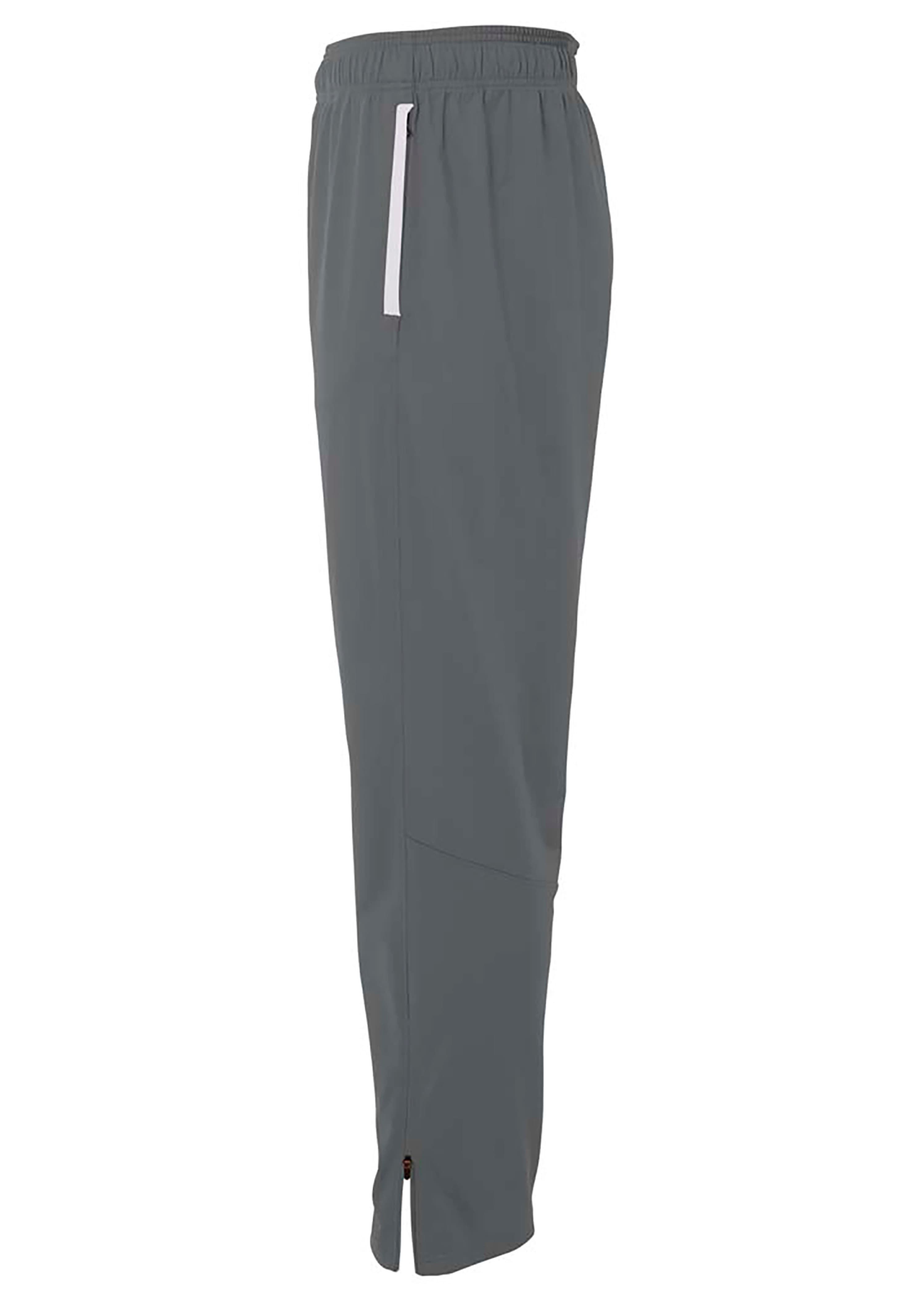 A4 League Pant - GRAPHITE/WHITE - side