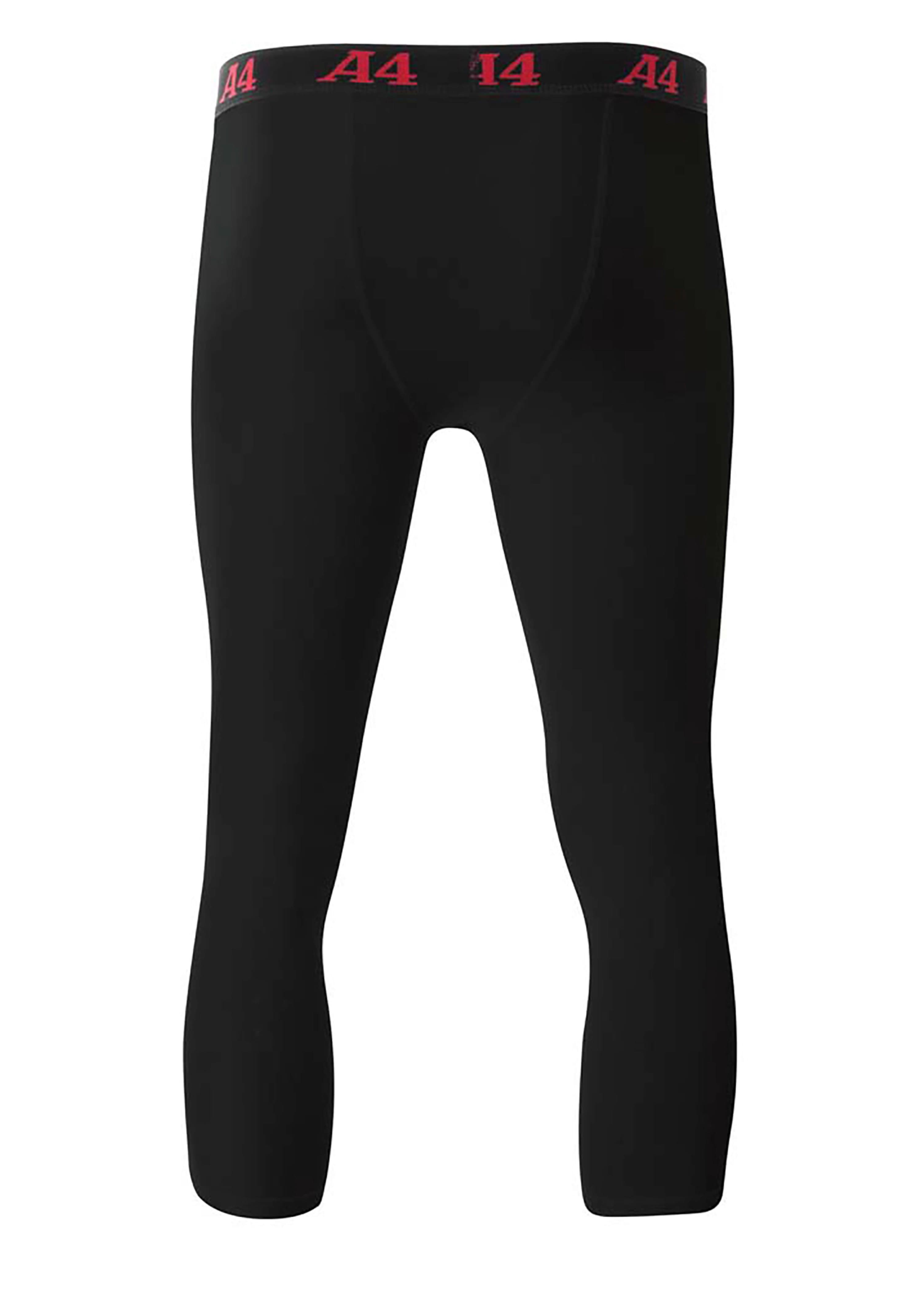 A4 Compression Tight - BLACK - back