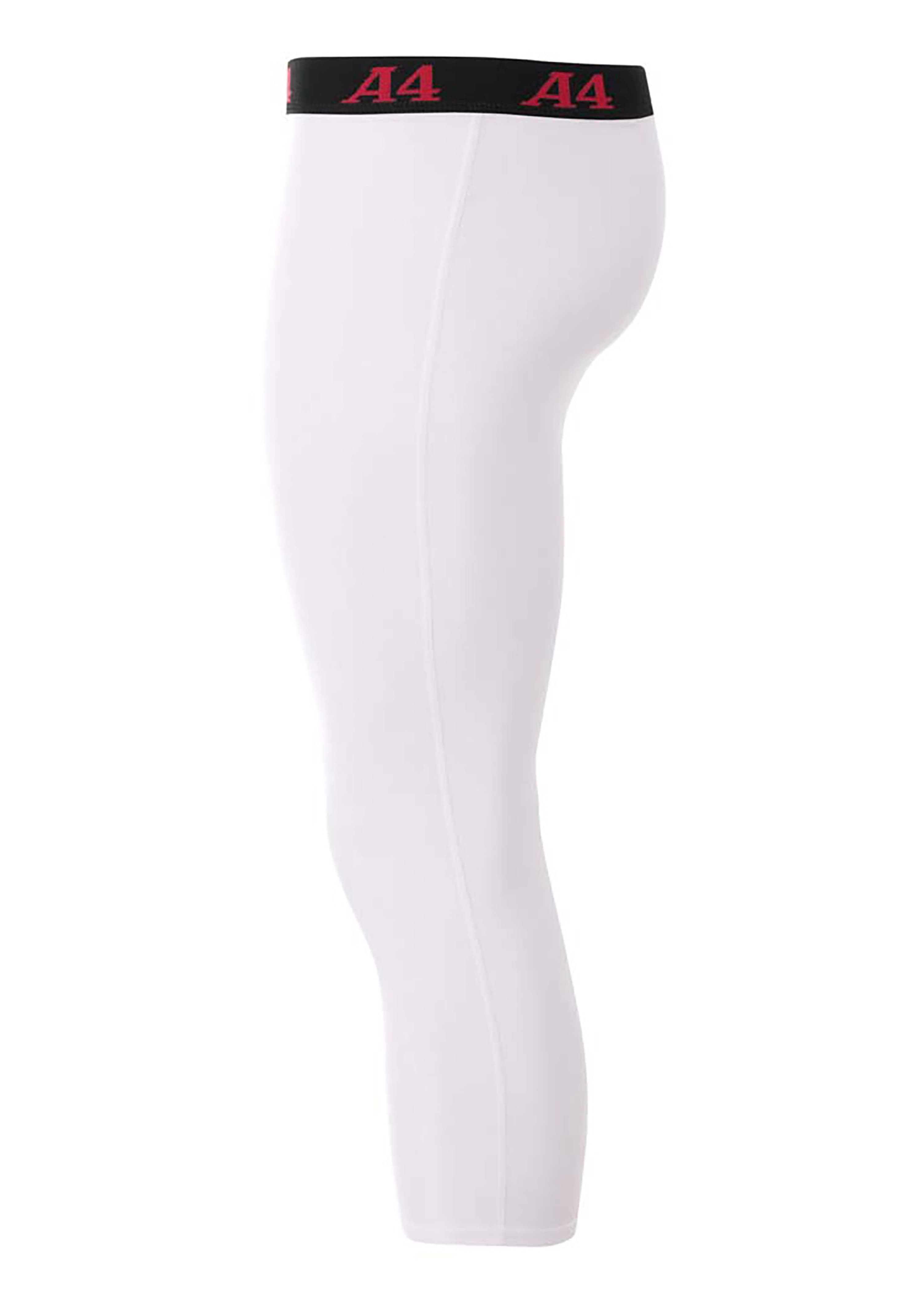 A4 Compression Tight - WHITE - side
