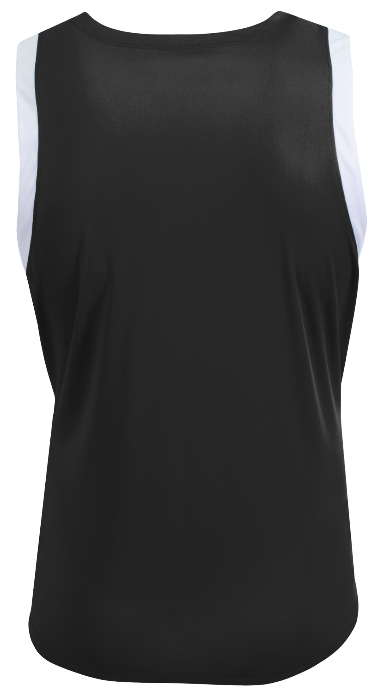 A4 Youth Step Back Basketball Jersey - BLACK/WHITE - back