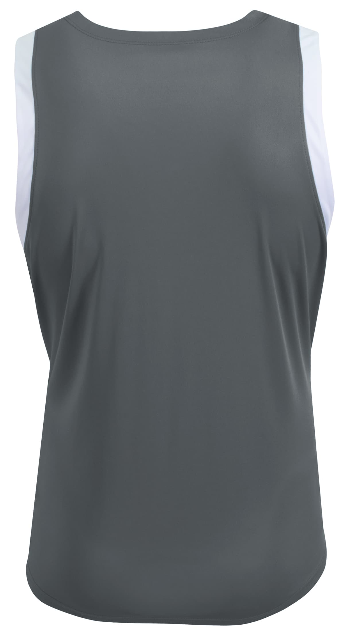 A4 Youth Step Back Basketball Jersey - GRAPHITE/WHITE - back
