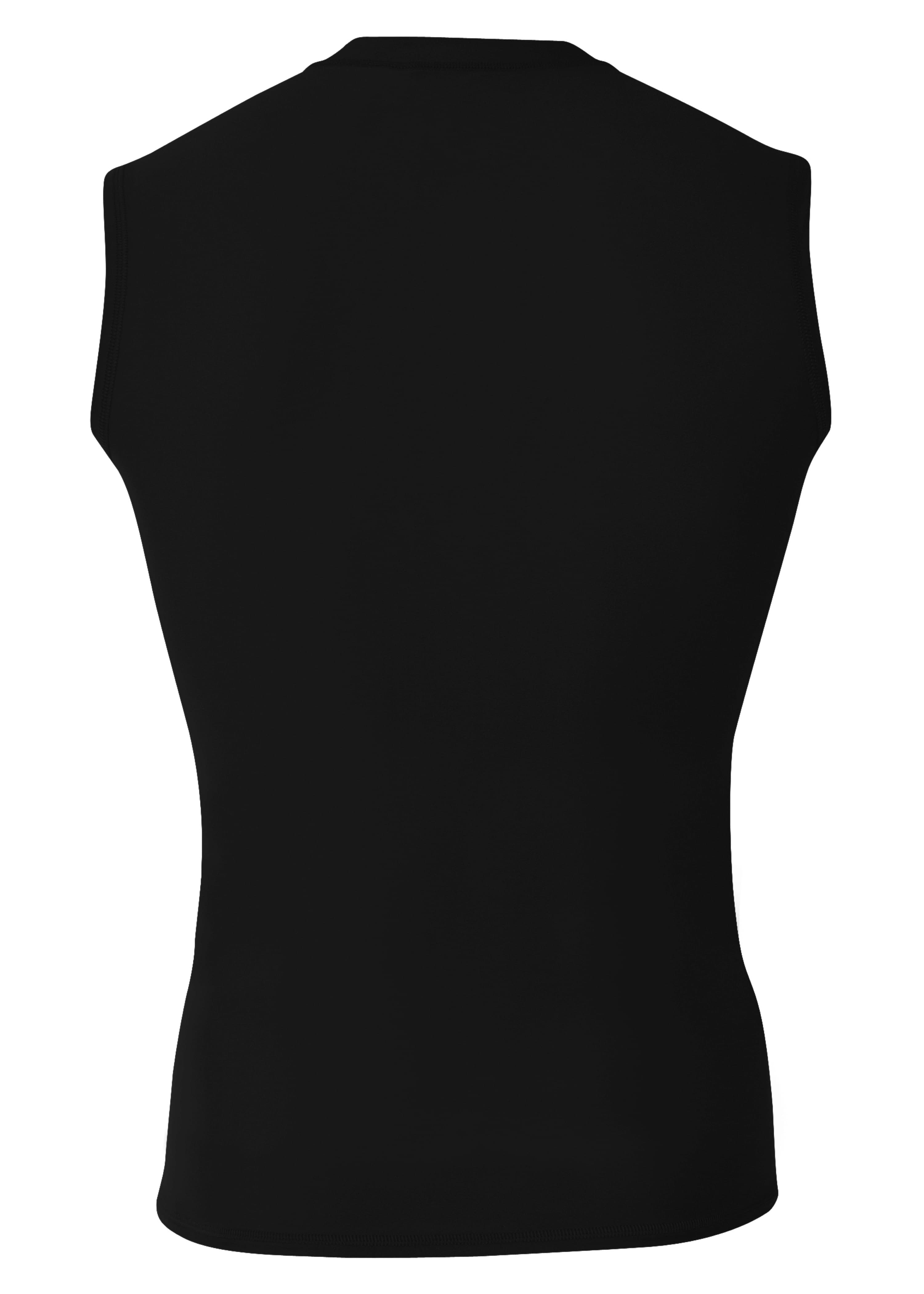 A4 Youth Compression Muscle - BLACK - back