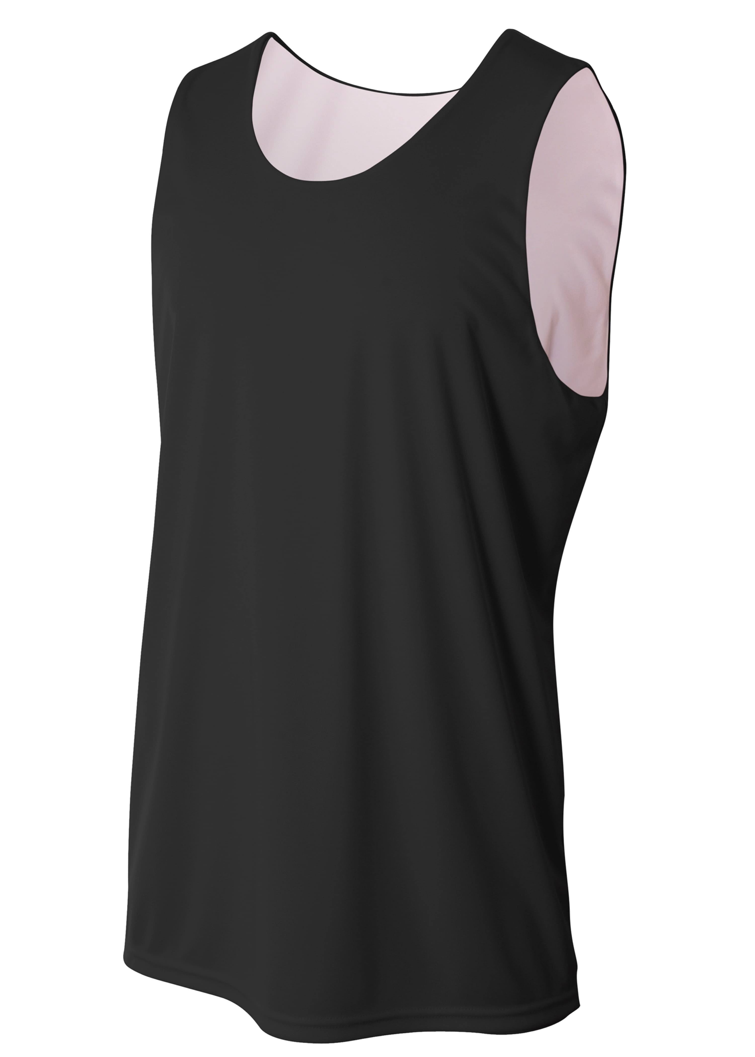 A4 Reversible Jump Jersey - BLACK/WHITE - front