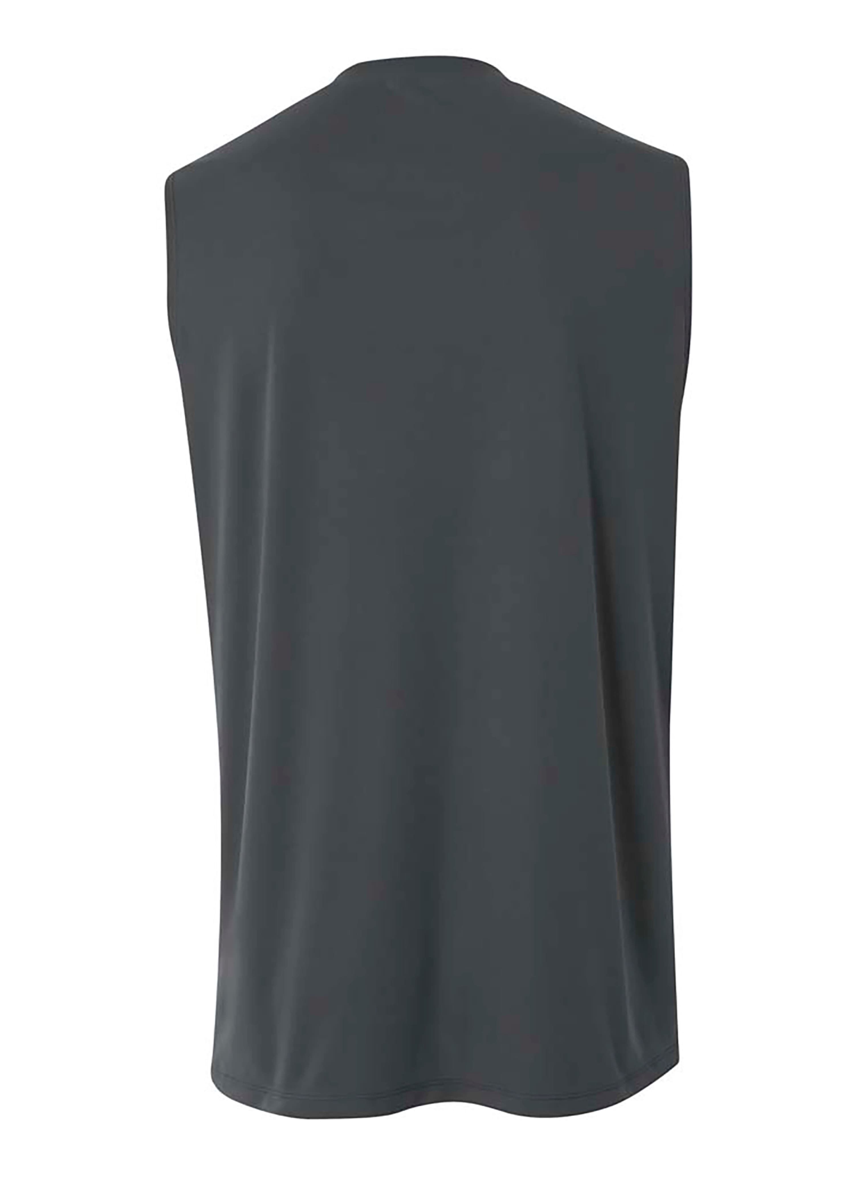 A4 Backcourt Jersey - GRAPHITE/WHITE - back