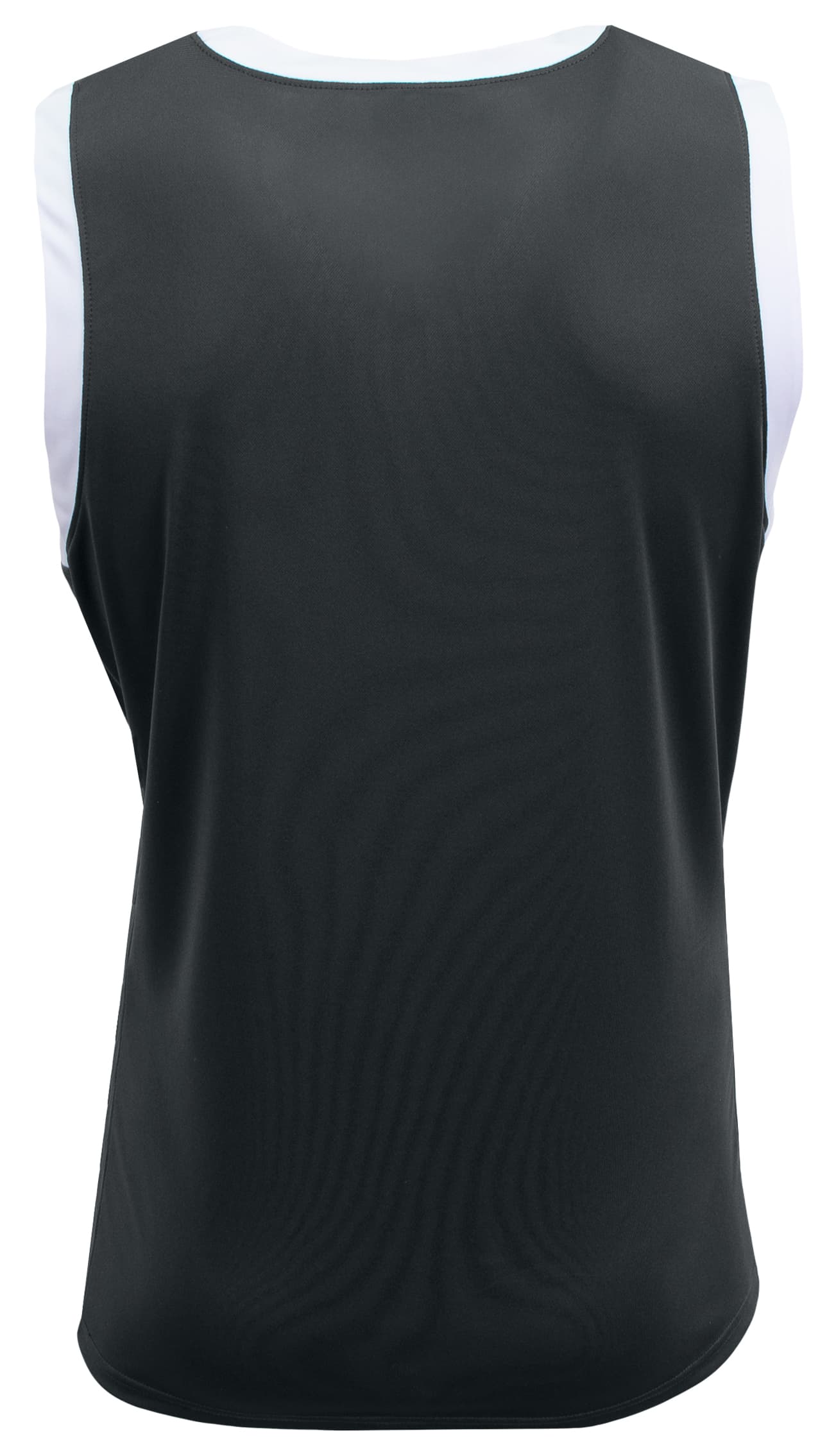 A4 Youth Sprint Single Ply Basketball Jerse - GRAPHITE/WHITE - back