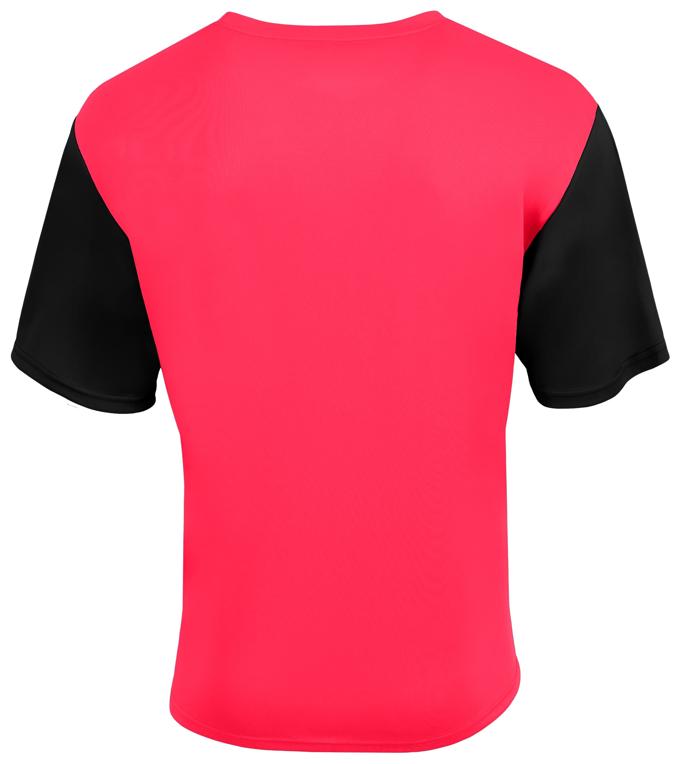 A4 Youth Sprint Color Block V-Neck - CORAL/BLACK - back